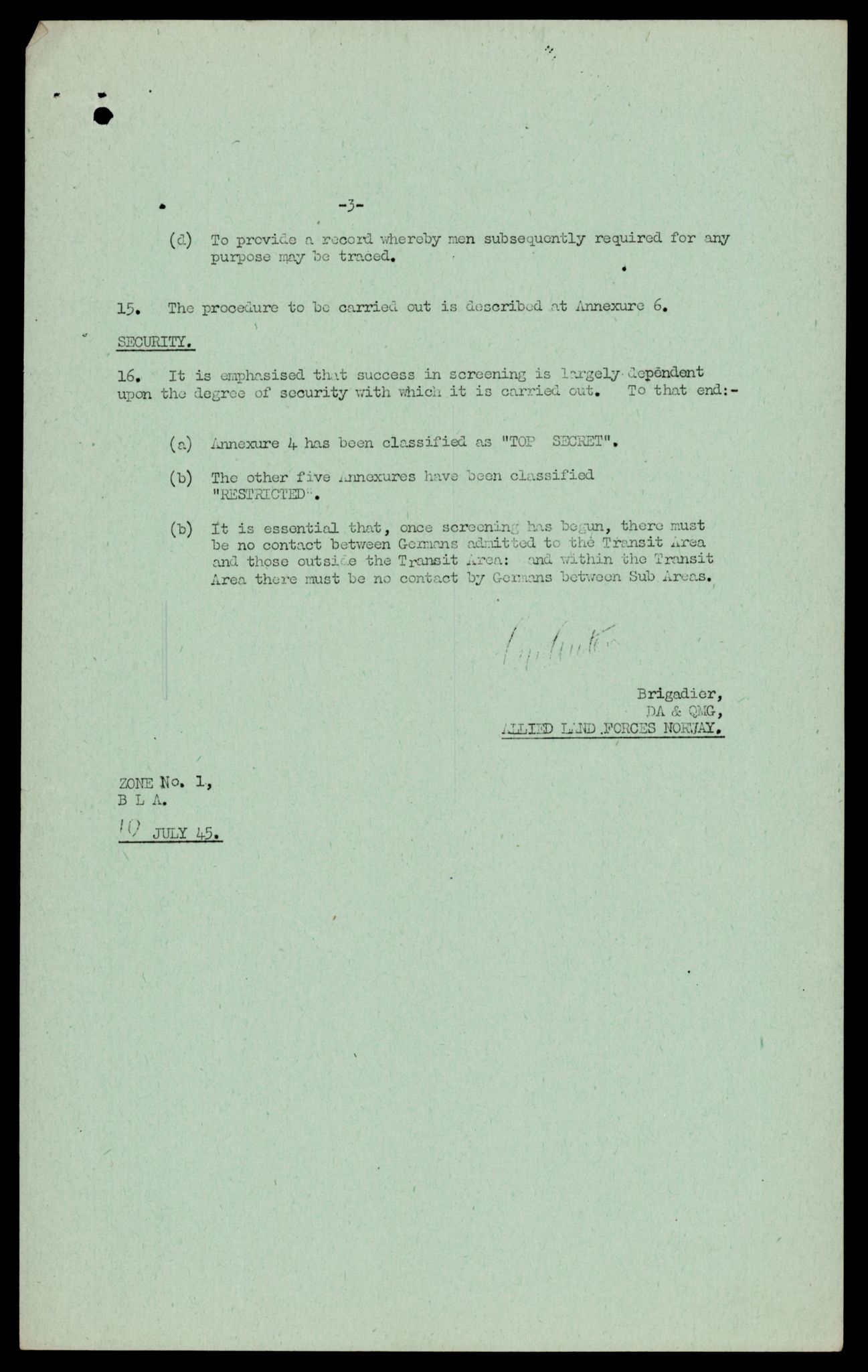 Forsvarets Overkommando. 2 kontor. Arkiv 11.4. Spredte tyske arkivsaker, AV/RA-RAFA-7031/D/Dar/Darc/L0015: FO.II, 1945-1946, p. 35