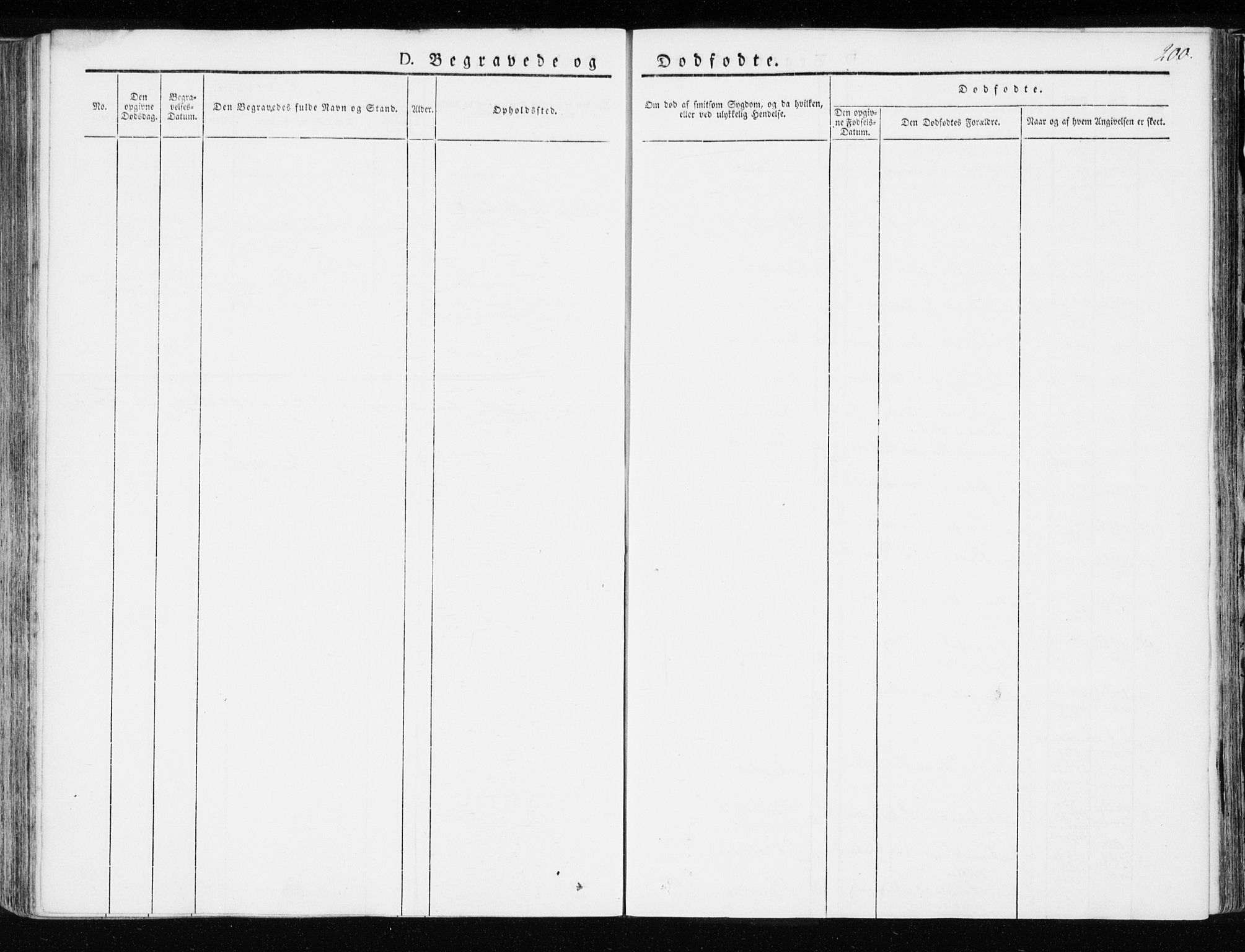 Ministerialprotokoller, klokkerbøker og fødselsregistre - Sør-Trøndelag, SAT/A-1456/655/L0676: Parish register (official) no. 655A05, 1830-1847, p. 200