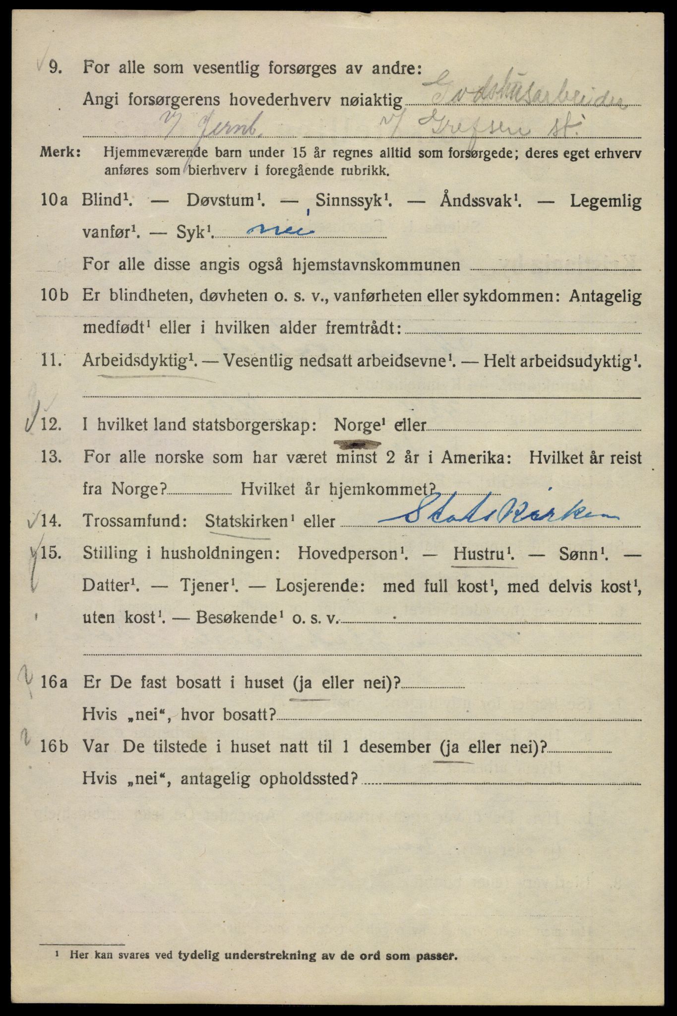 SAO, 1920 census for Kristiania, 1920, p. 269652