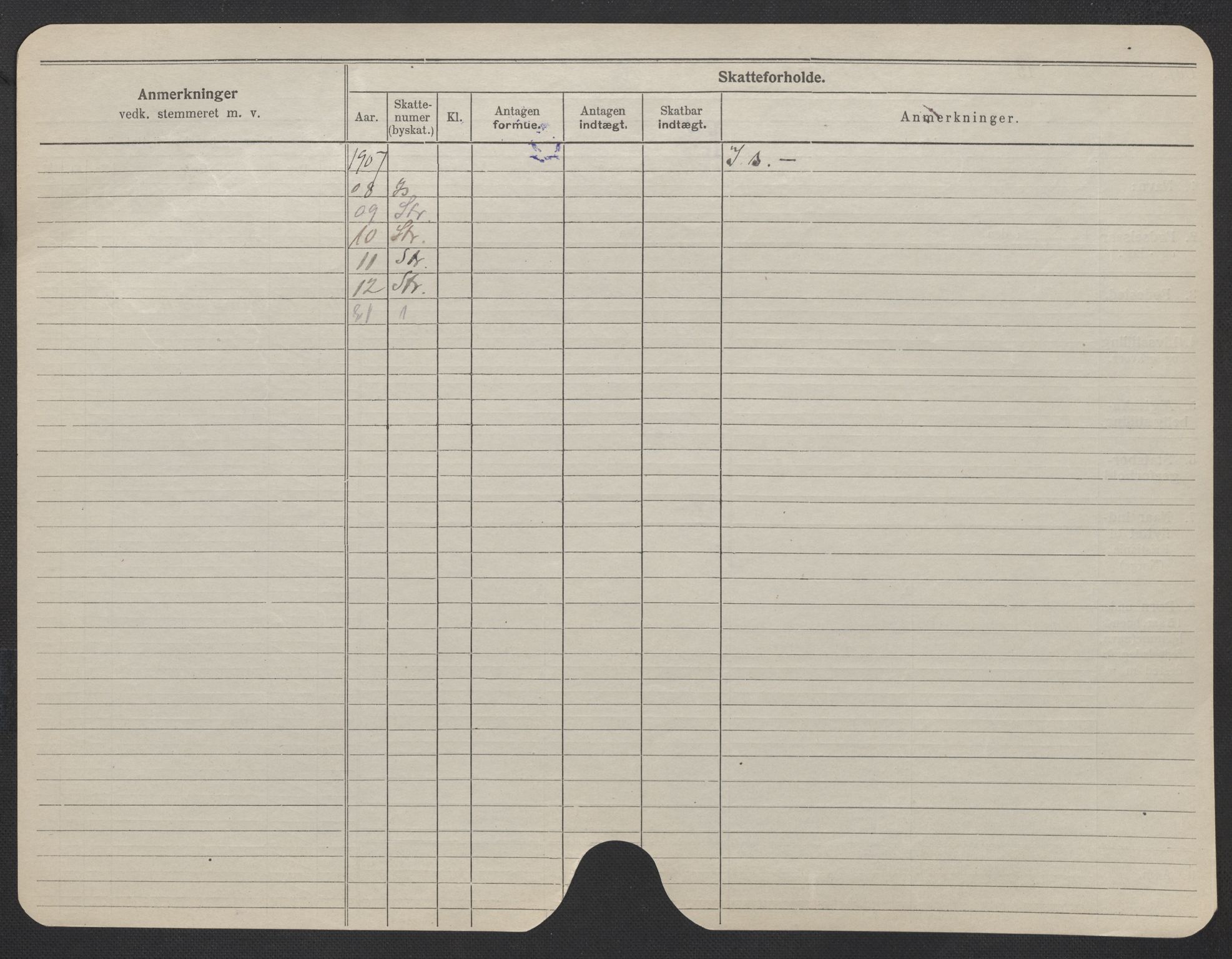 Oslo folkeregister, Registerkort, AV/SAO-A-11715/F/Fa/Fac/L0020: Kvinner, 1906-1914, p. 923b