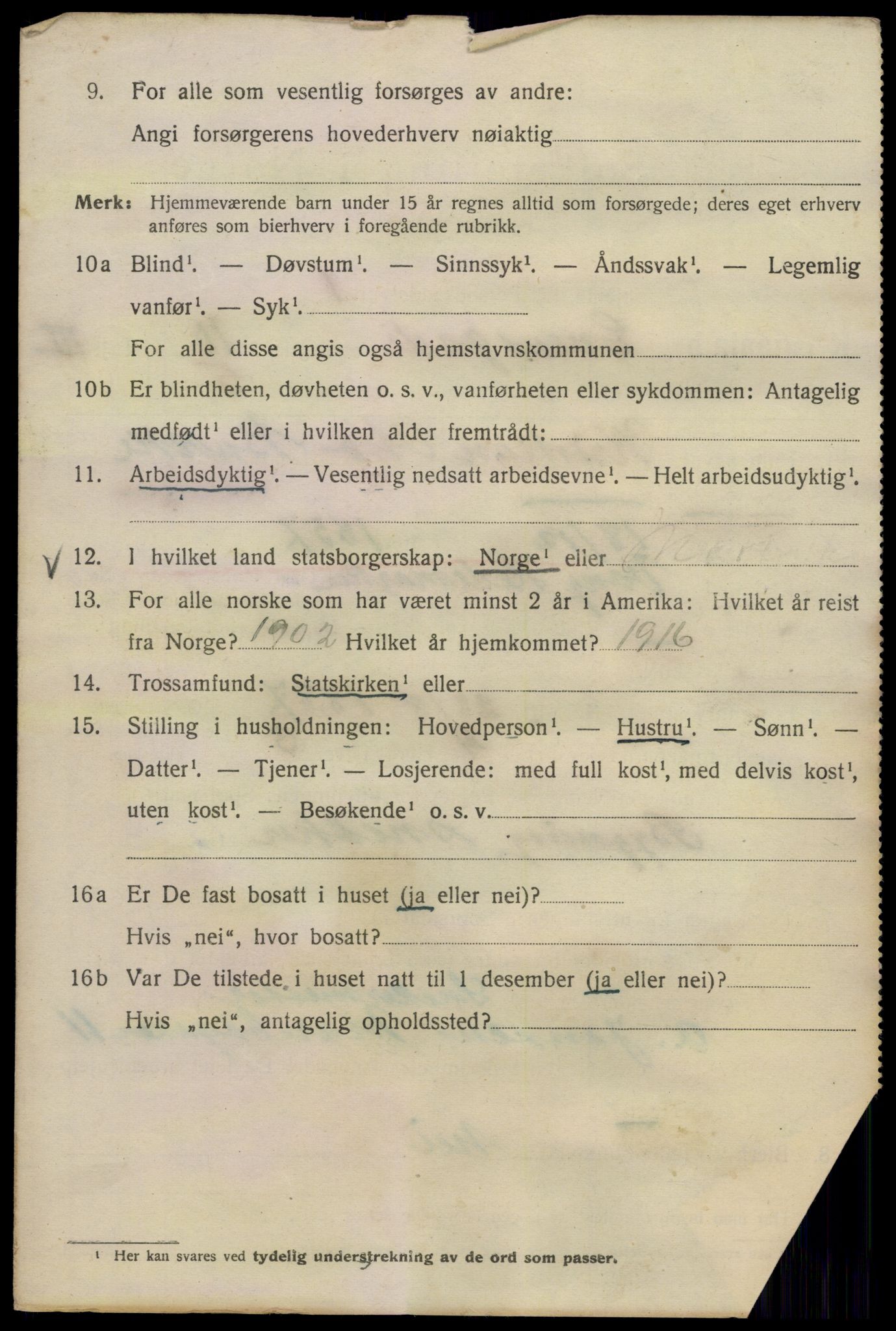 SAO, 1920 census for Kristiania, 1920, p. 224904