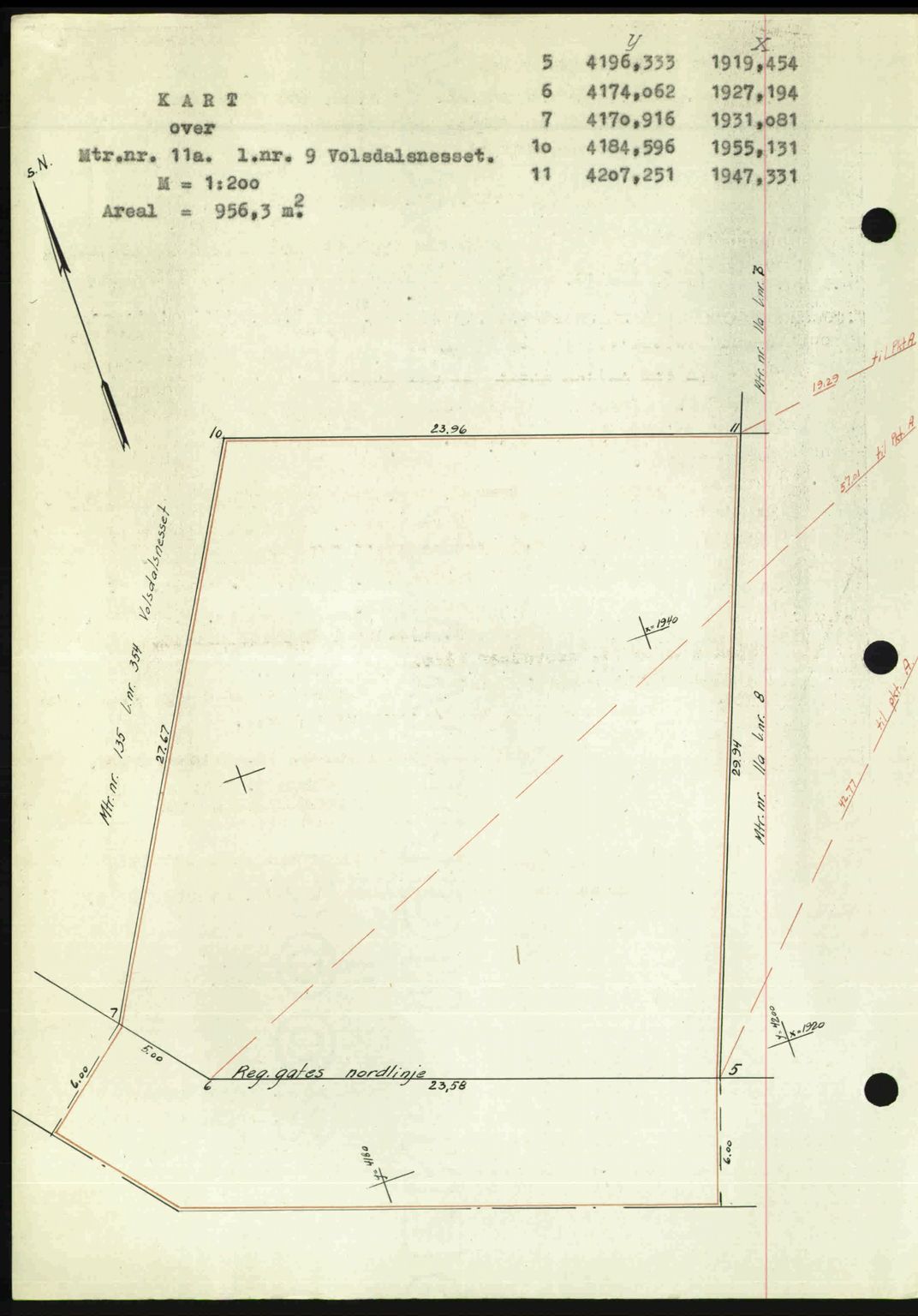 Ålesund byfogd, AV/SAT-A-4384: Mortgage book no. 36b, 1946-1947, Diary no: : 645/1946