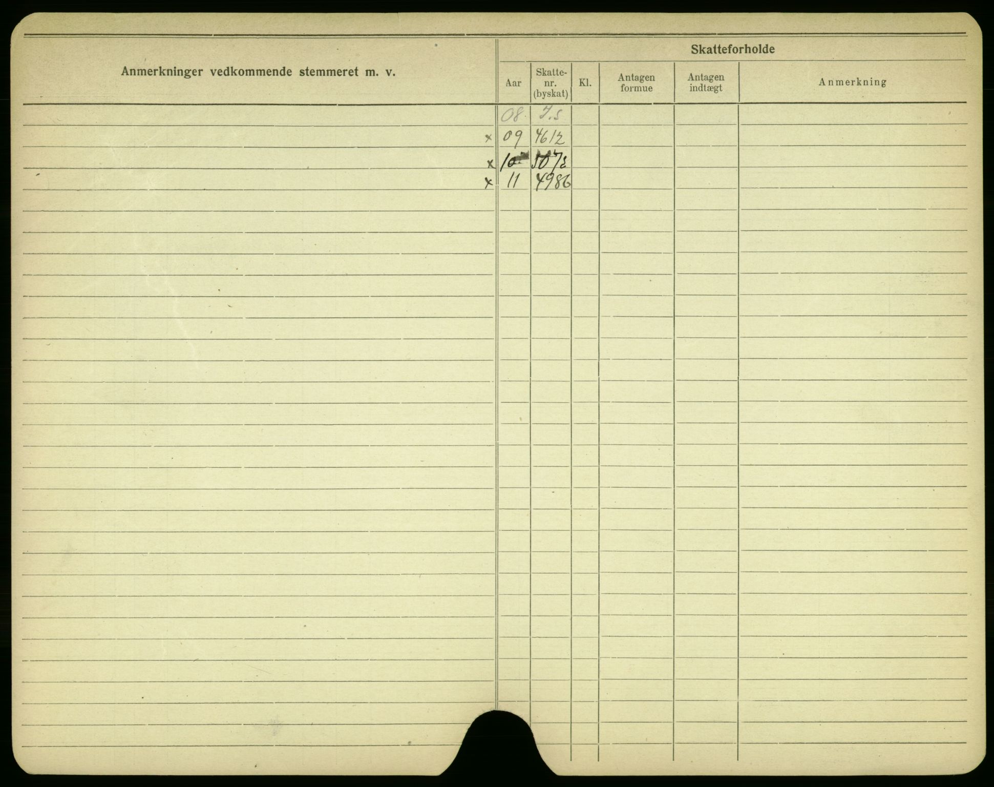 Oslo folkeregister, Registerkort, AV/SAO-A-11715/F/Fa/Fac/L0002: Menn, 1906-1914, p. 575b