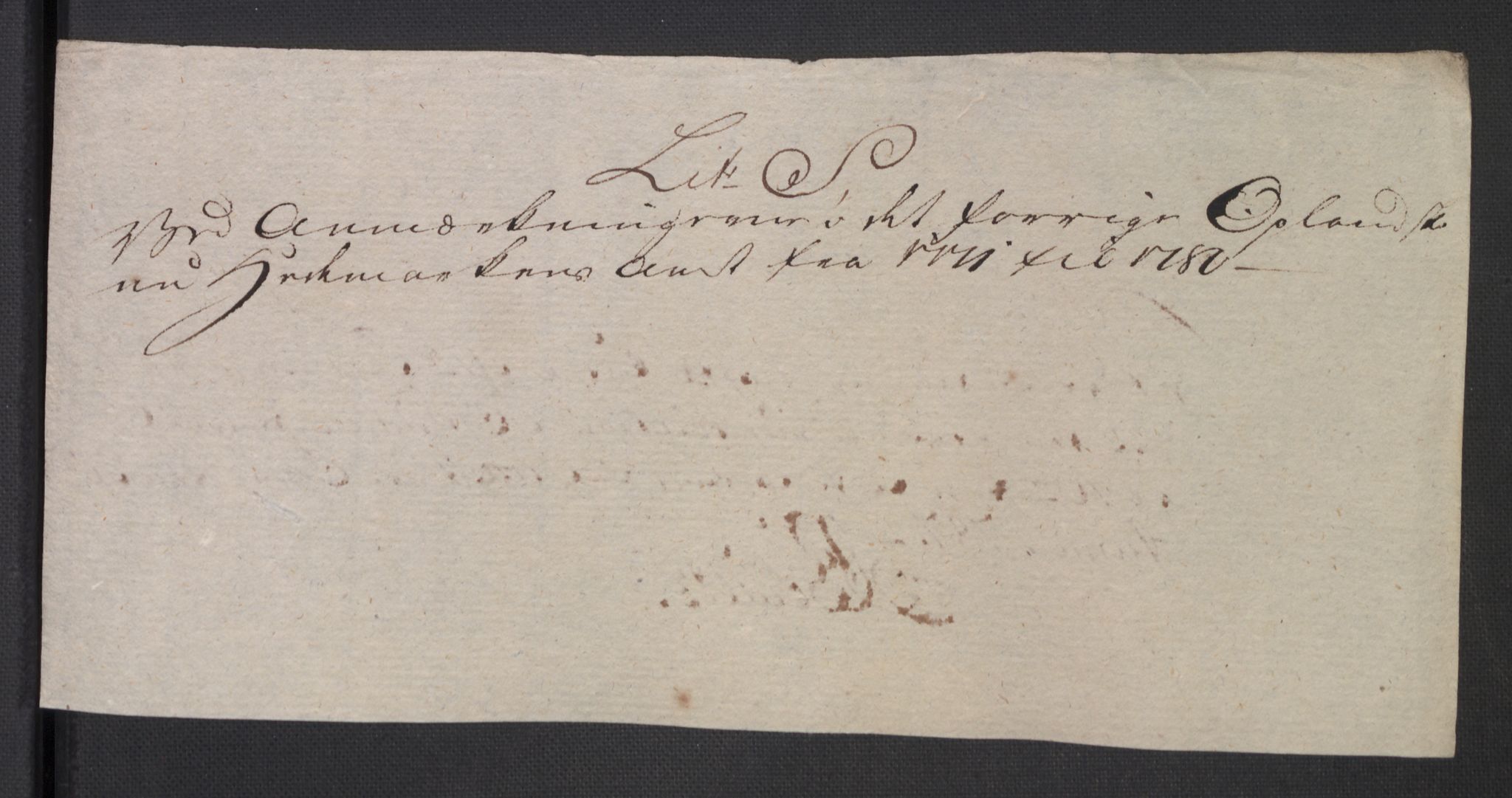 Rentekammeret inntil 1814, Reviderte regnskaper, Mindre regnskaper, AV/RA-EA-4068/Rb/L0014: Opplands amt, 1771-1779, p. 631