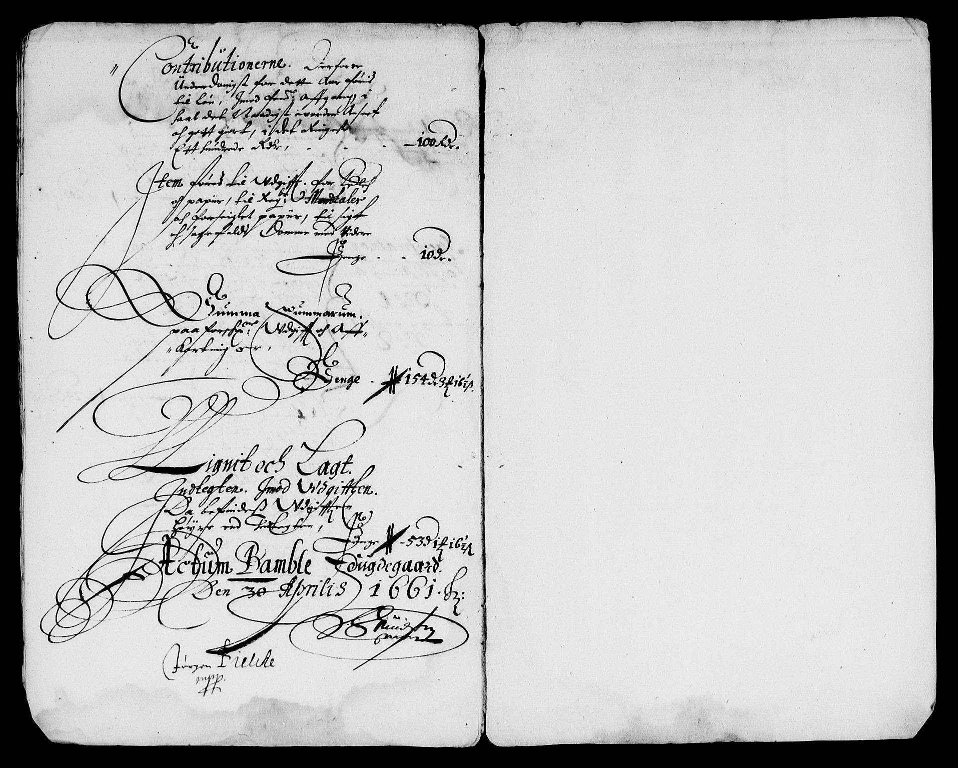 Rentekammeret inntil 1814, Reviderte regnskaper, Lensregnskaper, AV/RA-EA-5023/R/Rb/Rbp/L0047: Bratsberg len, 1659-1662