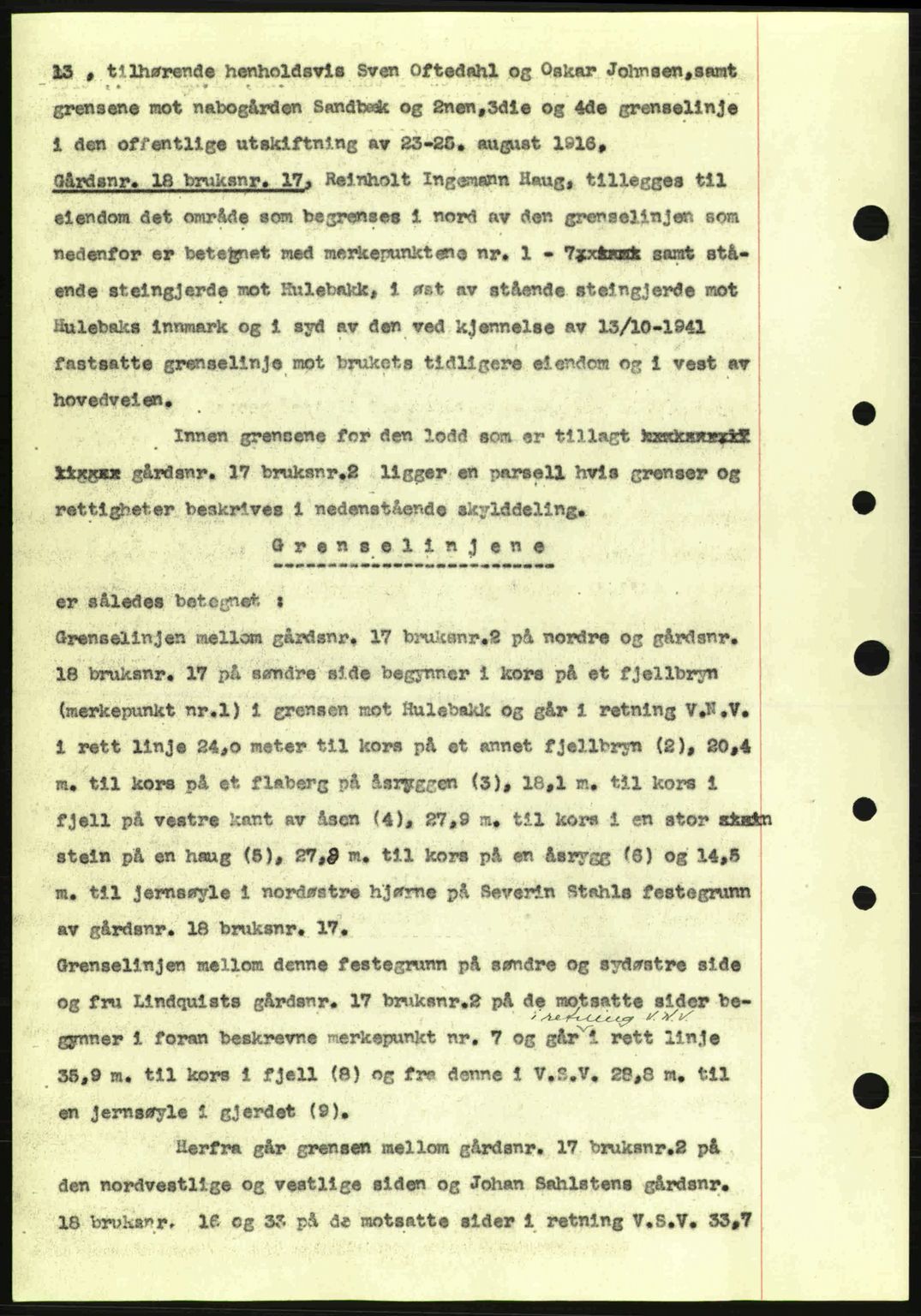 Tønsberg sorenskriveri, AV/SAKO-A-130/G/Ga/Gaa/L0011: Mortgage book no. A11, 1941-1942, Diary no: : 1053/1942