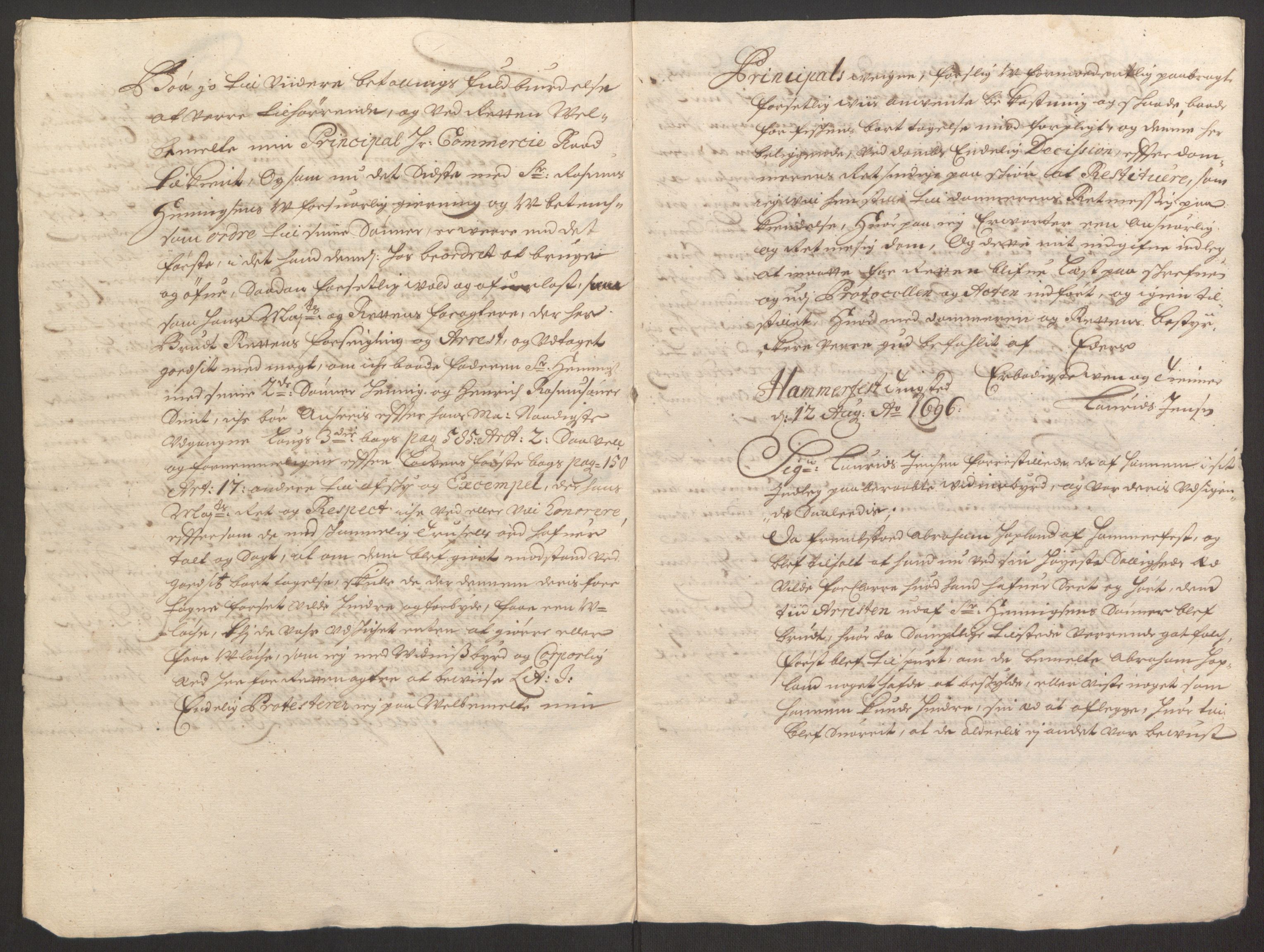 Rentekammeret inntil 1814, Reviderte regnskaper, Fogderegnskap, AV/RA-EA-4092/R69/L4851: Fogderegnskap Finnmark/Vardøhus, 1691-1700, p. 286