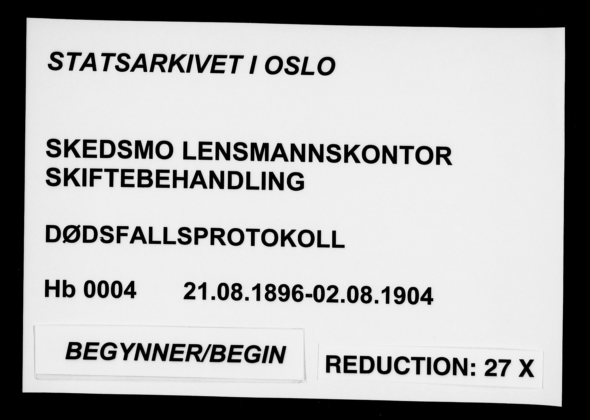 Skedsmo lensmannskontor, SAO/A-10089/H/Hb/L0004: Dødsfallsprotokoll, 1896-1904