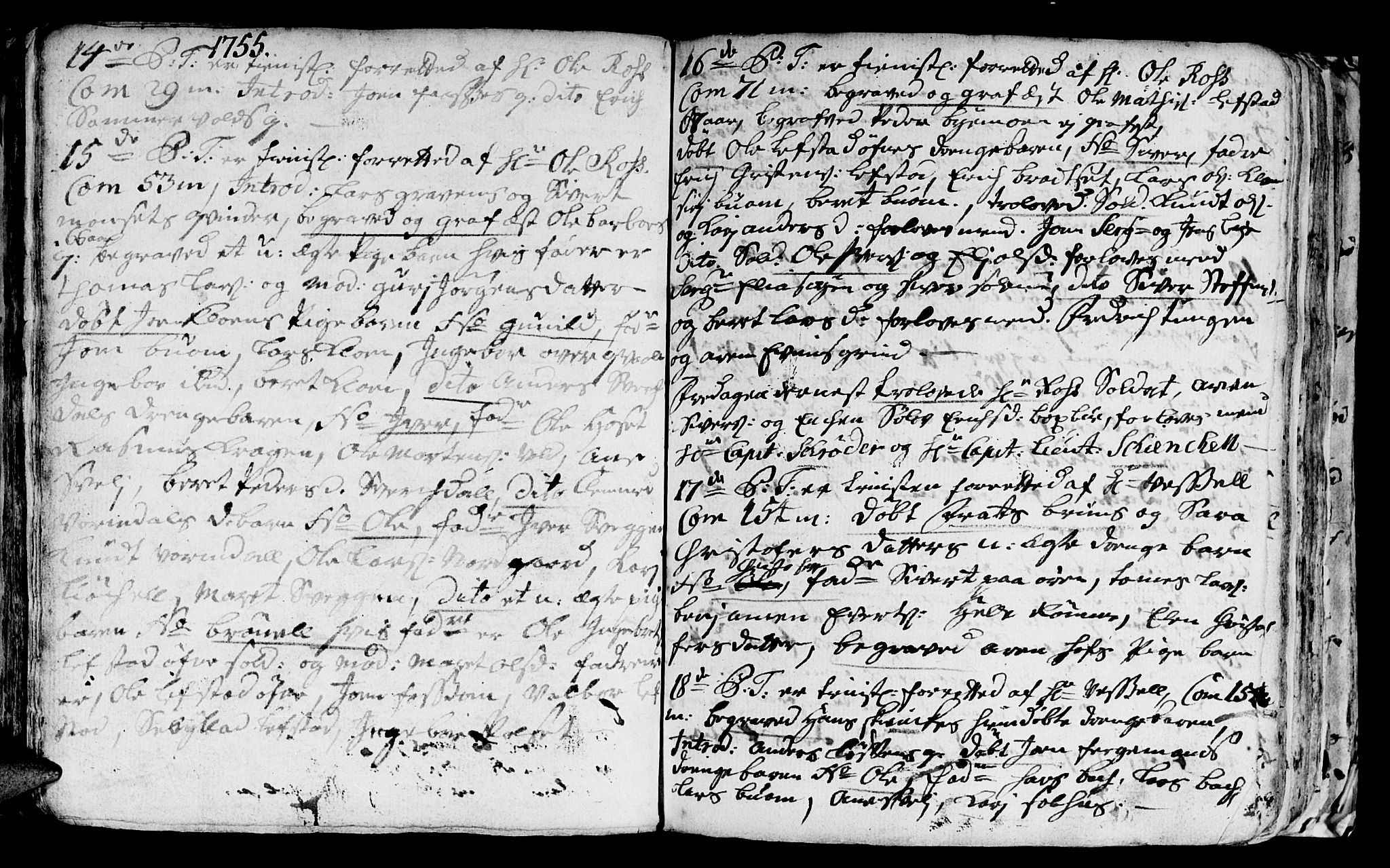 Ministerialprotokoller, klokkerbøker og fødselsregistre - Sør-Trøndelag, AV/SAT-A-1456/668/L0813: Parish register (copy) no. 668C02, 1743-1765