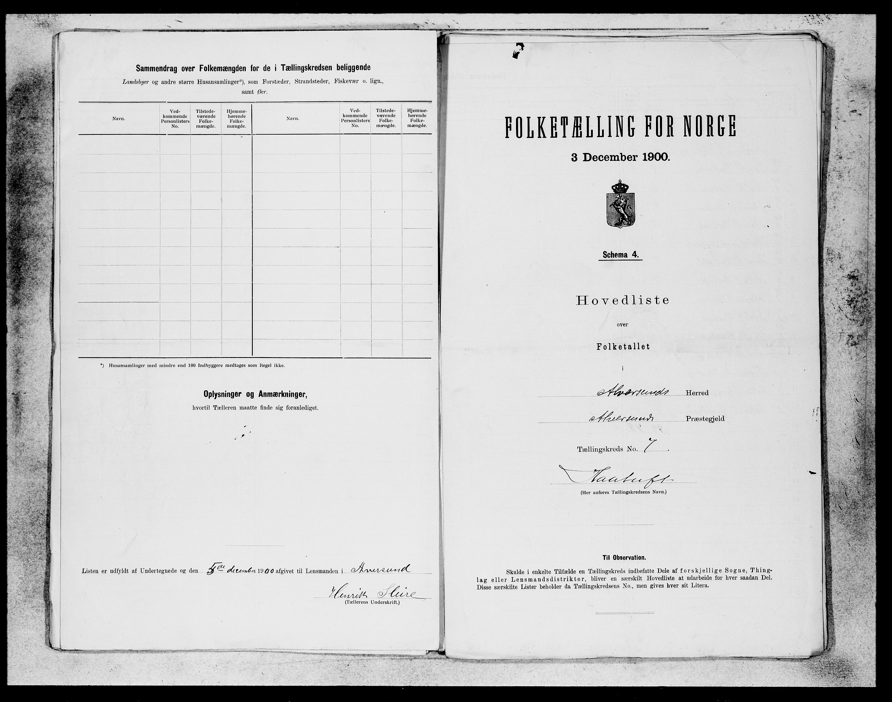 SAB, 1900 census for Alversund, 1900, p. 13