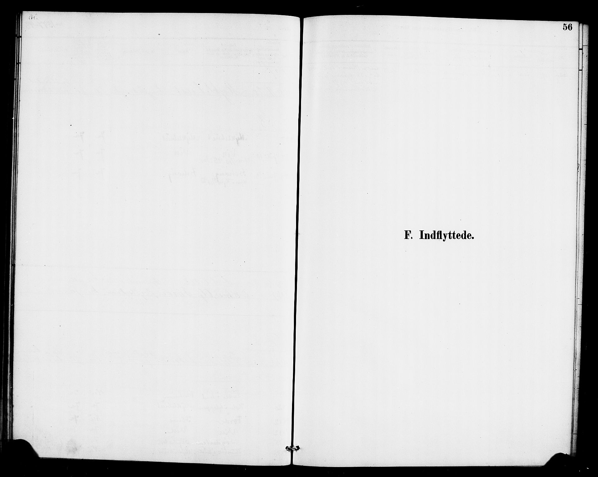 Davik sokneprestembete, SAB/A-79701/H/Haa/Haae/L0001: Parish register (official) no. E 1, 1882-1900, p. 56