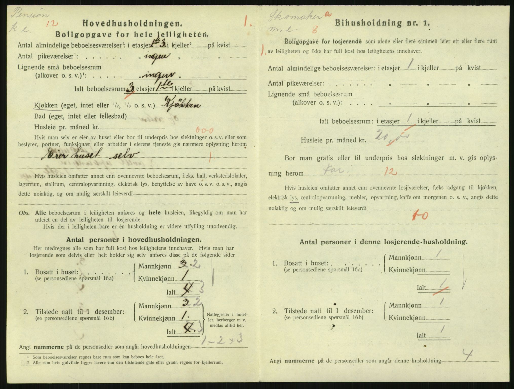 SAKO, 1920 census for Horten, 1920, p. 5298