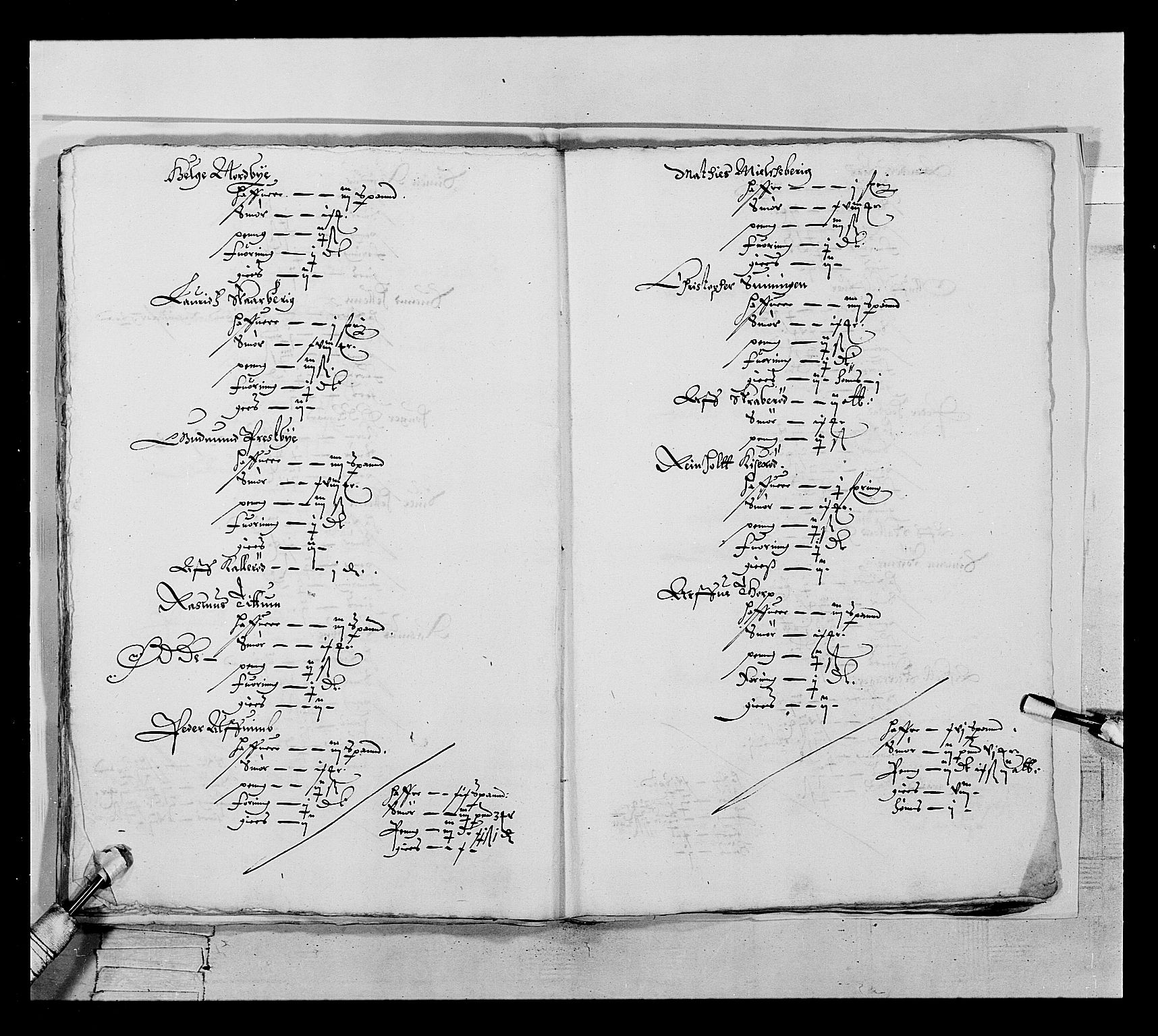 Stattholderembetet 1572-1771, AV/RA-EA-2870/Ek/L0022/0001: Jordebøker 1633-1658: / Jordebok over viss rente i Tune, Åbygge, Hvaler og Veme skipreide, 1646-1647, p. 44