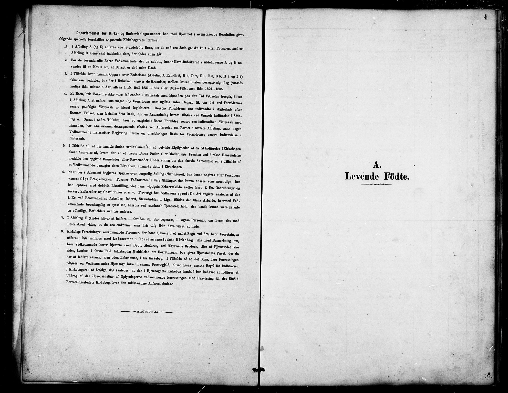 Ministerialprotokoller, klokkerbøker og fødselsregistre - Møre og Romsdal, SAT/A-1454/521/L0302: Parish register (copy) no. 521C03, 1882-1907, p. 4