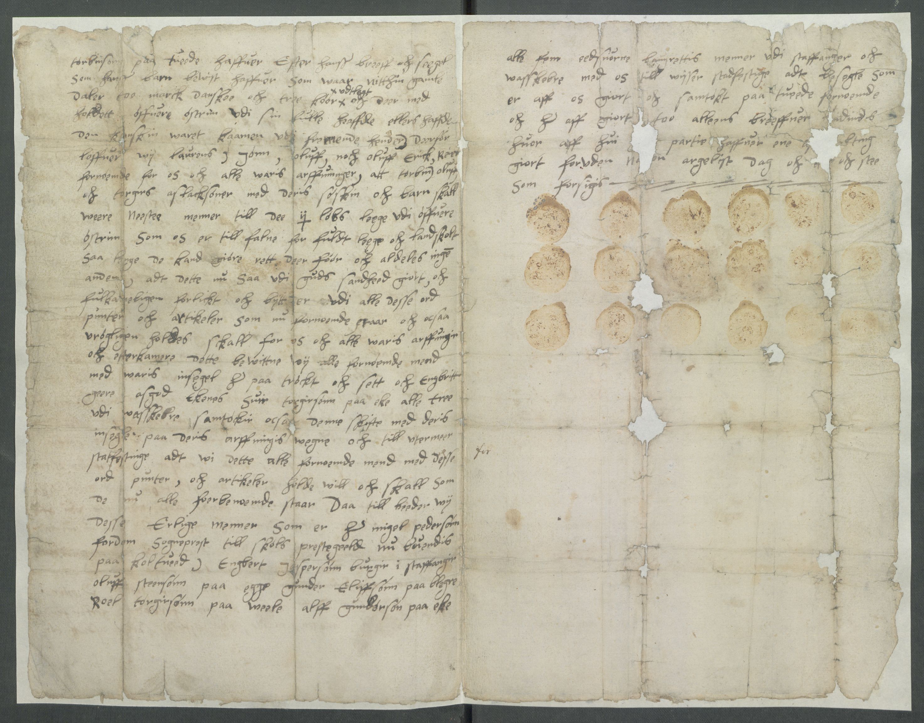 Riksarkivets diplomsamling, AV/RA-EA-5965/F02/L0104: Dokumenter, 1597, p. 37