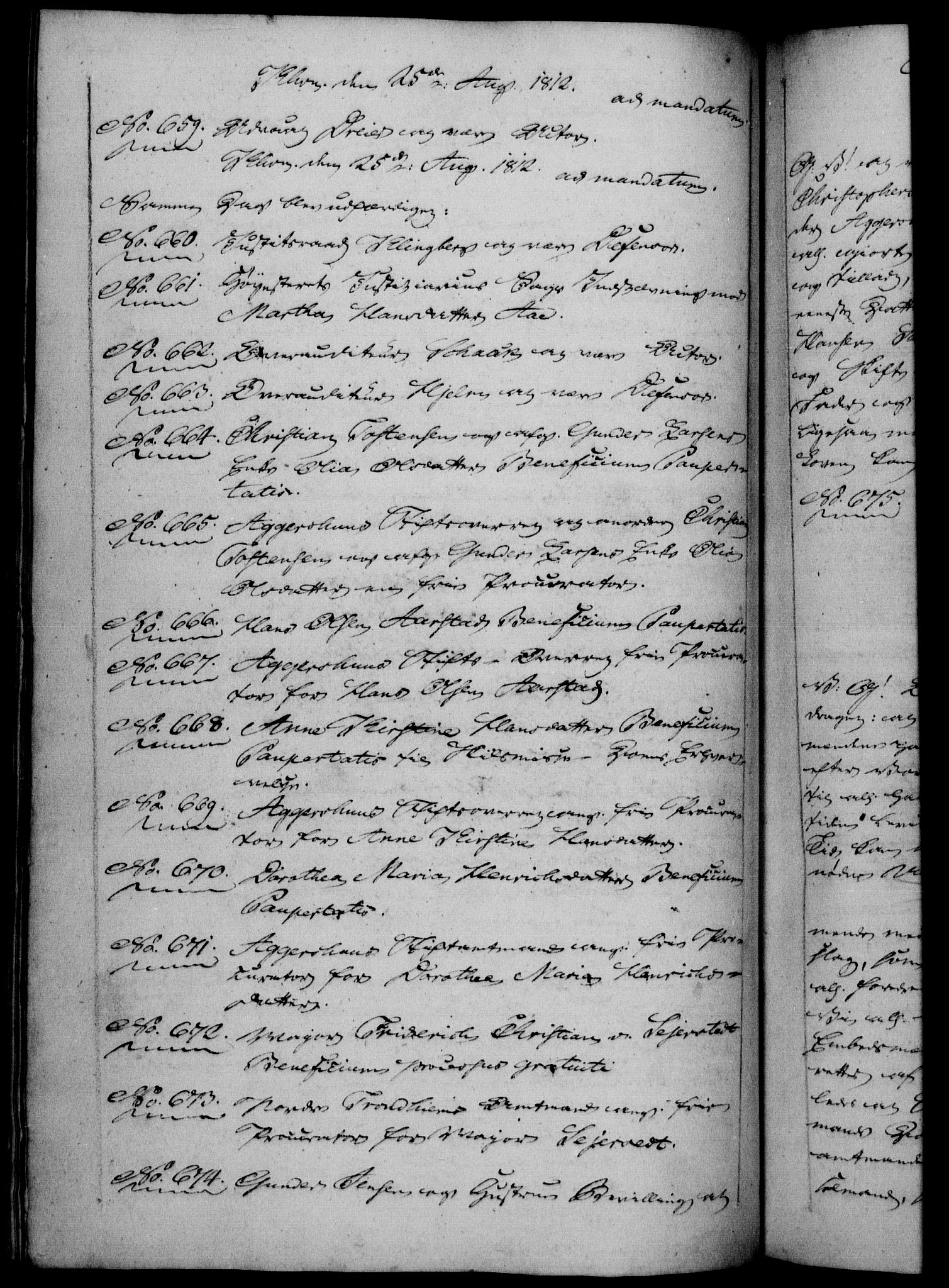 Danske Kanselli 1800-1814, AV/RA-EA-3024/H/Hf/Hfb/Hfba/L0005: Registranter, 1811-1814, p. 227b