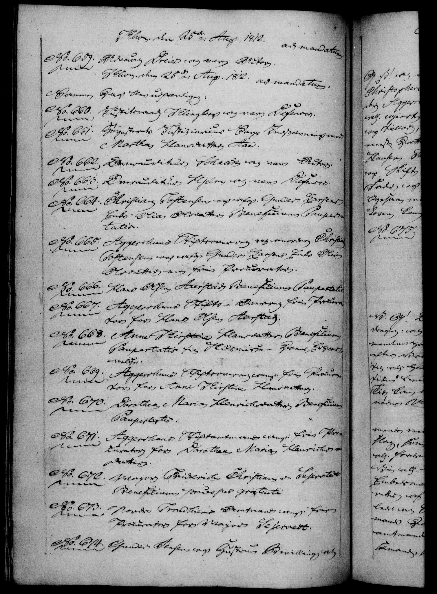 Danske Kanselli 1800-1814, AV/RA-EA-3024/H/Hf/Hfb/Hfba/L0005: Registranter, 1811-1814, p. 227b