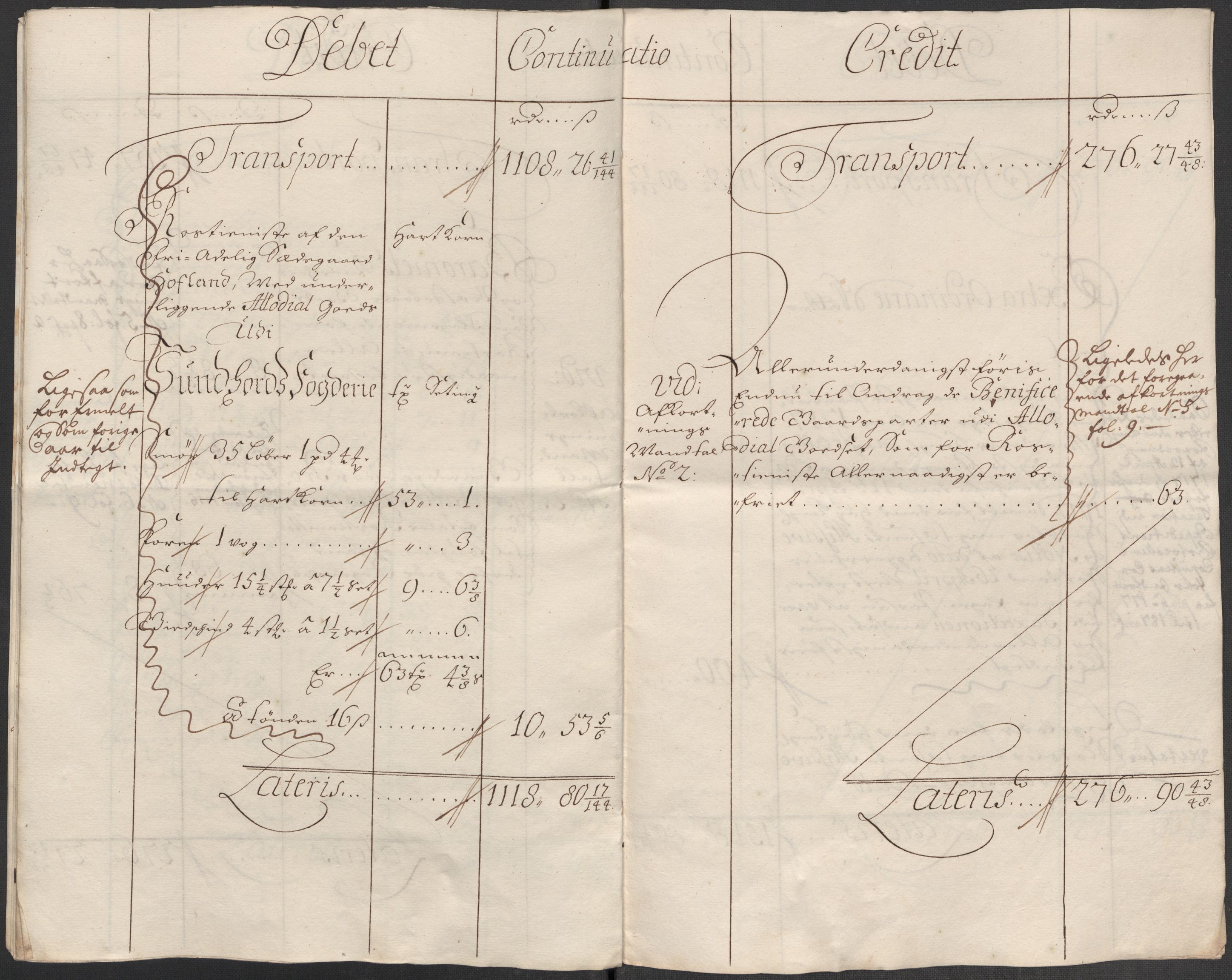 Rentekammeret inntil 1814, Reviderte regnskaper, Fogderegnskap, AV/RA-EA-4092/R49/L3139: Fogderegnskap Rosendal Baroni, 1715-1717, p. 208