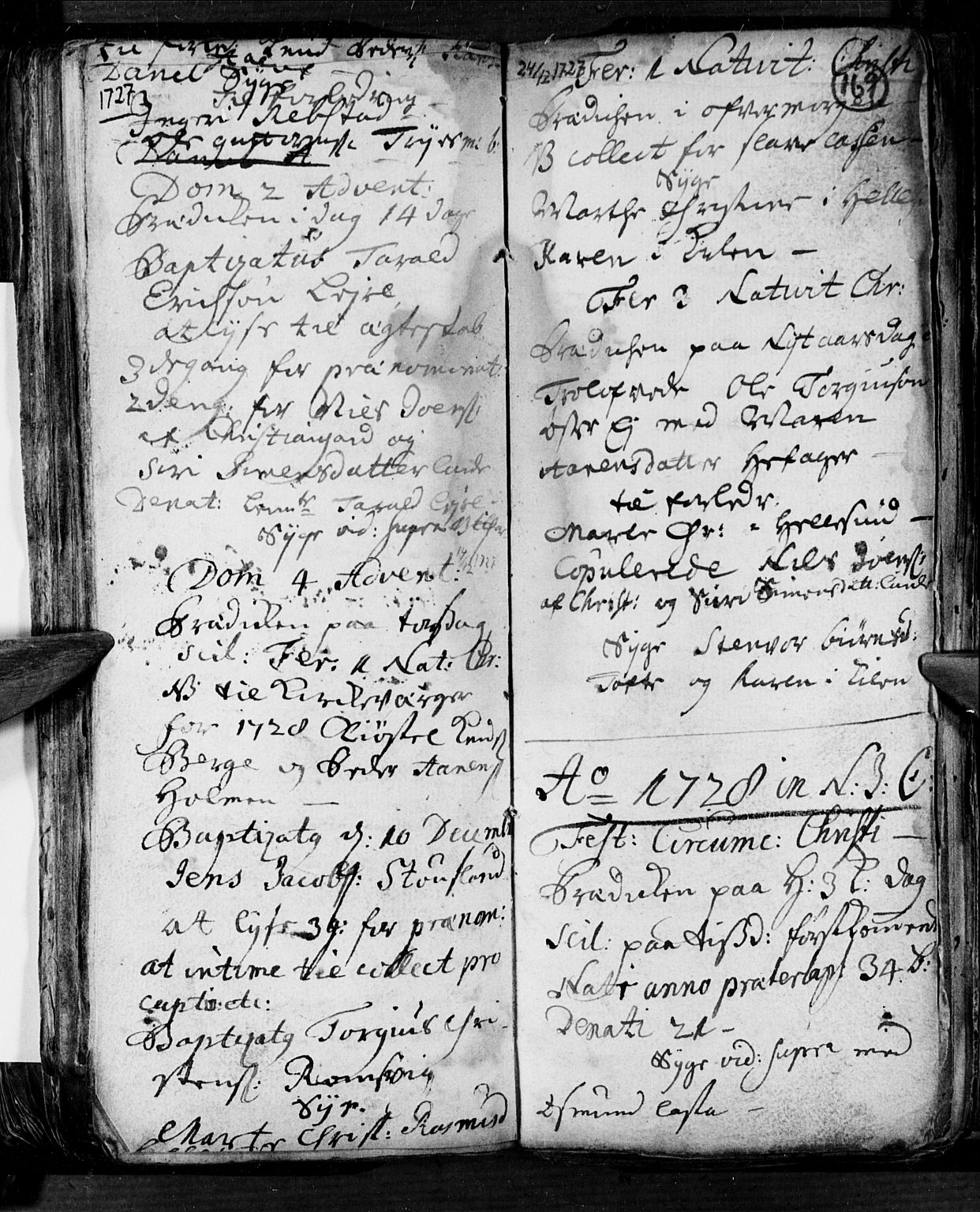 Søgne sokneprestkontor, SAK/1111-0037/F/Fa/Fab/L0001: Parish register (official) no. A 1, 1716-1740, p. 169