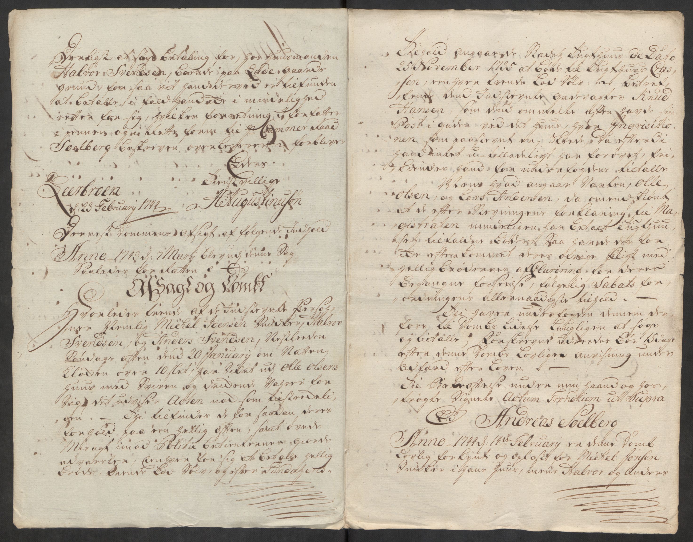 Rentekammeret inntil 1814, Reviderte regnskaper, Byregnskaper, AV/RA-EA-4066/R/Rs/L0541: [S22] Sikt og sakefall, 1743-1746, p. 110