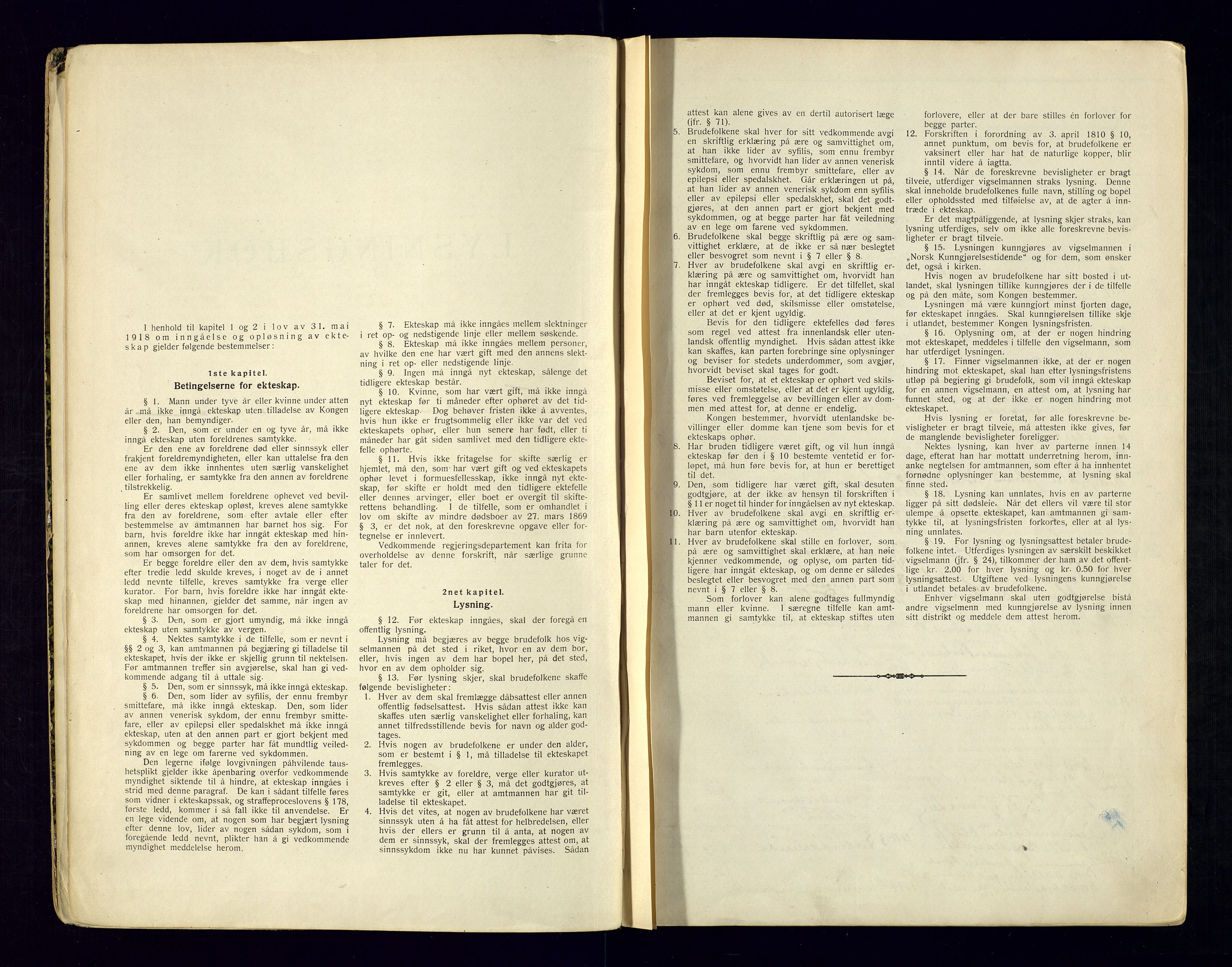 Torridal sorenskriveri, AV/SAK-1221-0012/L/Ld/L0002: Lysingsbok nr. 2, 1919-1957