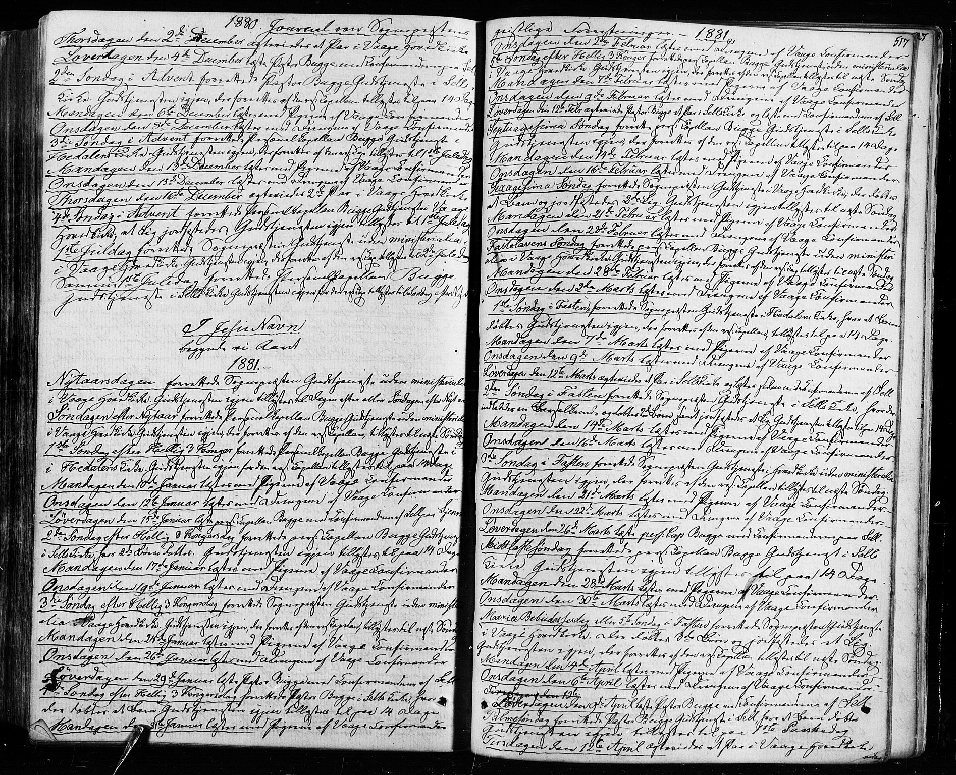 Vågå prestekontor, AV/SAH-PREST-076/H/Ha/Haa/L0007: Parish register (official) no. 7 /1, 1872-1886, p. 517