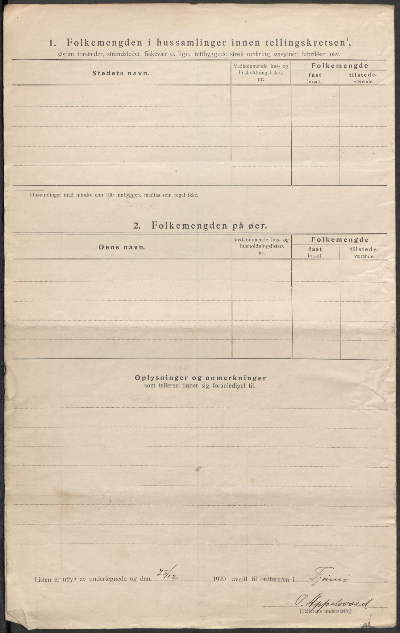 SAKO, 1920 census for Tjøme, 1920, p. 27