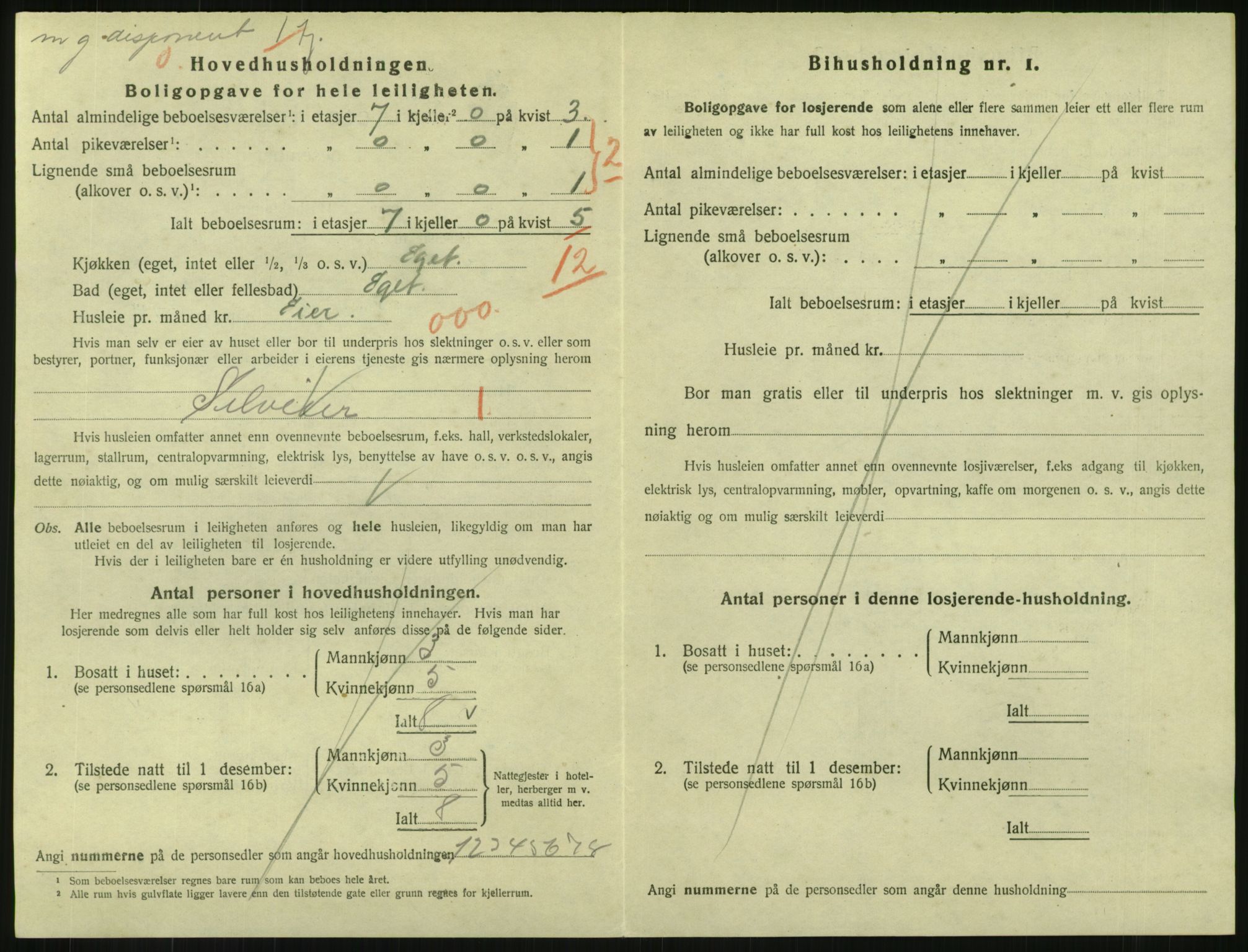 SAKO, 1920 census for Svelvik, 1920, p. 988