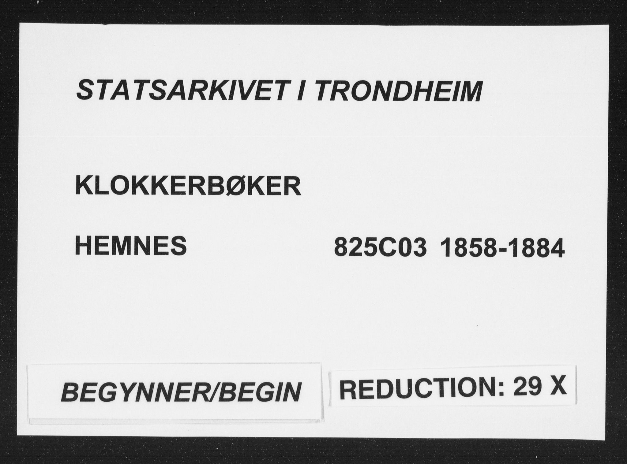 Ministerialprotokoller, klokkerbøker og fødselsregistre - Nordland, SAT/A-1459/825/L0366: Parish register (copy) no. 825C03, 1858-1884