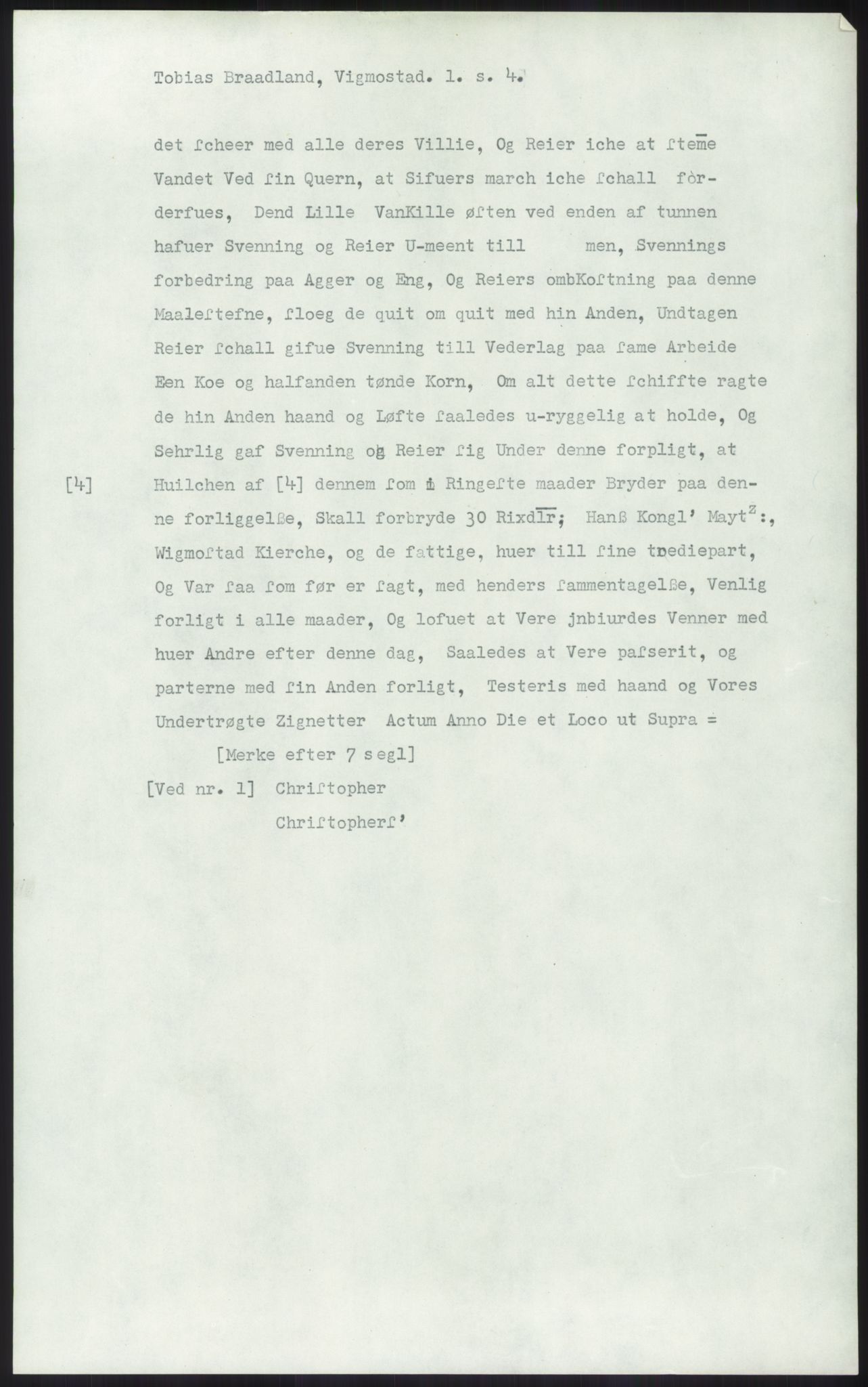 Samlinger til kildeutgivelse, Diplomavskriftsamlingen, RA/EA-4053/H/Ha, p. 734