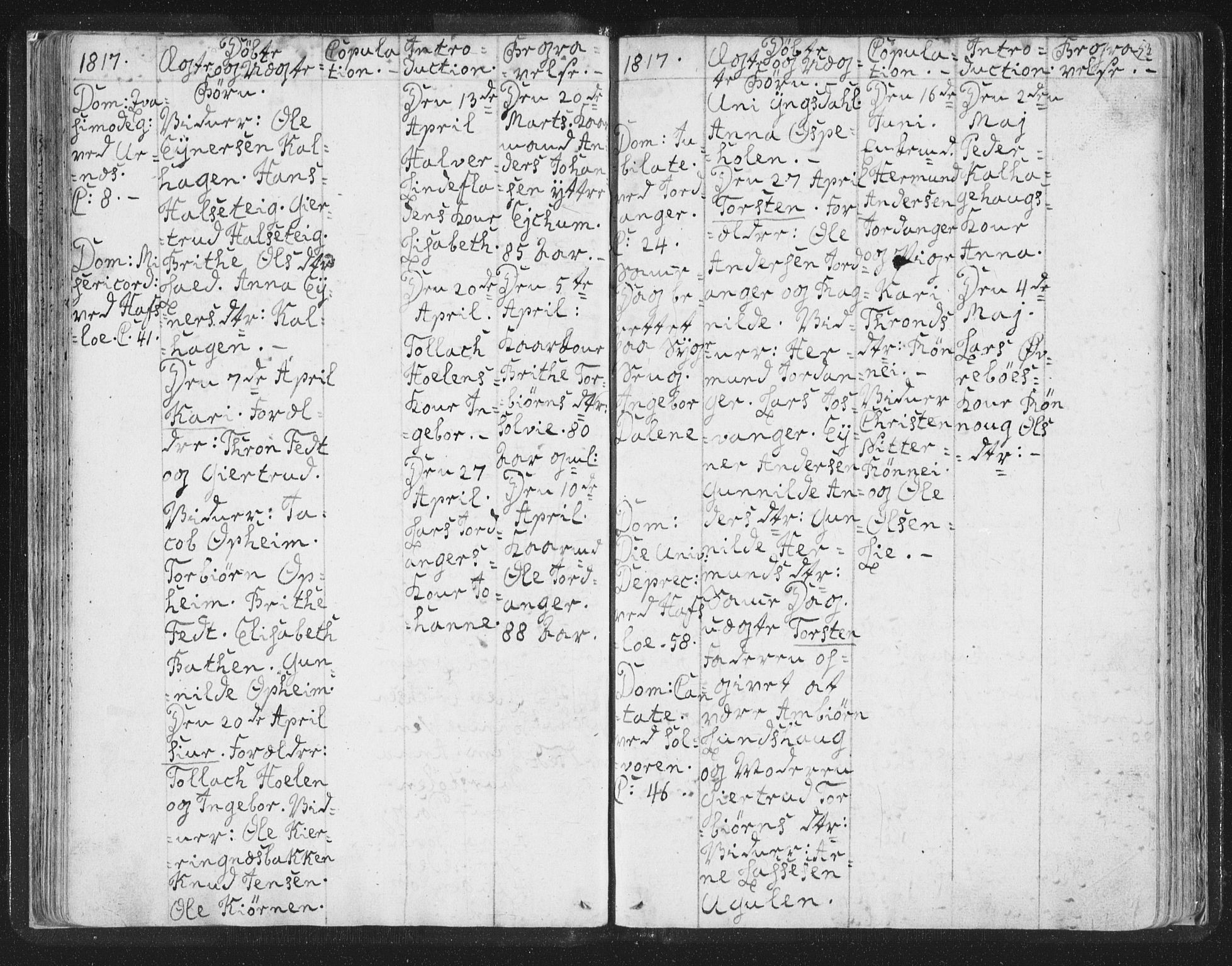 Hafslo sokneprestembete, AV/SAB-A-80301/H/Haa/Haaa/L0003: Parish register (official) no. A 3, 1807-1821, p. 53