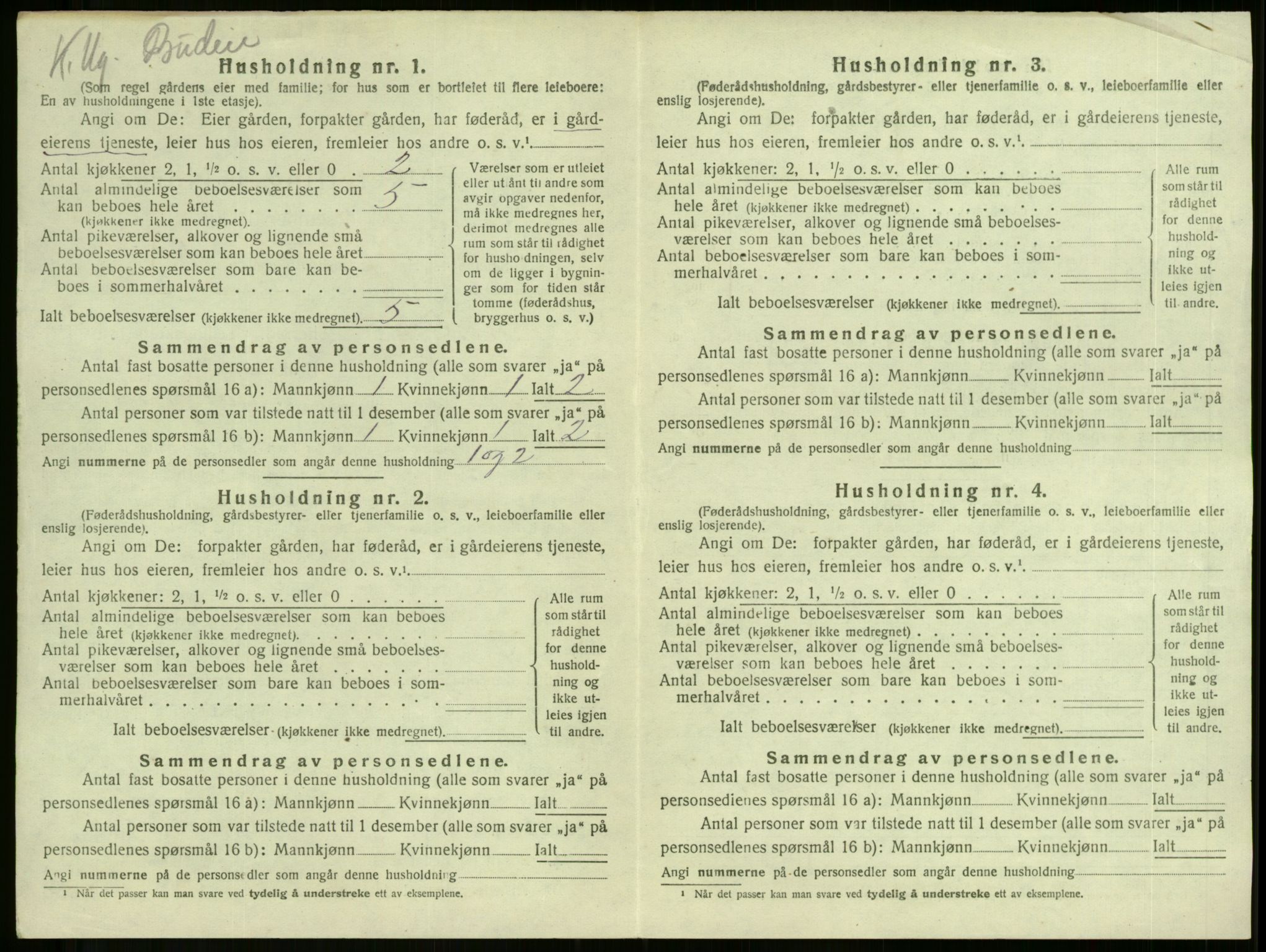 SAKO, 1920 census for Stokke, 1920, p. 473