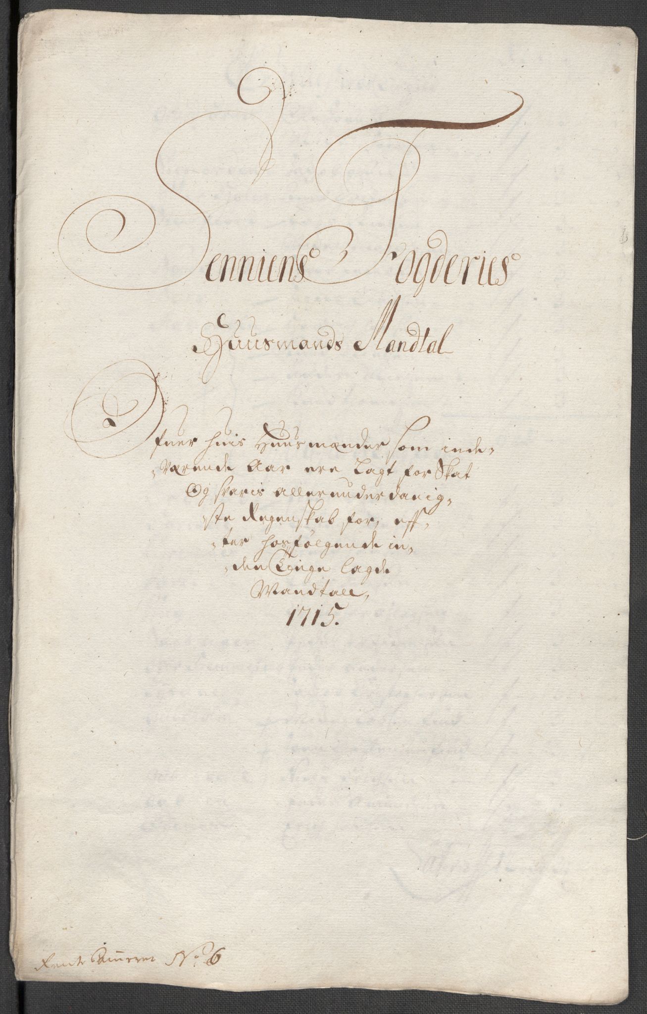 Rentekammeret inntil 1814, Reviderte regnskaper, Fogderegnskap, RA/EA-4092/R68/L4761: Fogderegnskap Senja og Troms, 1715, p. 79