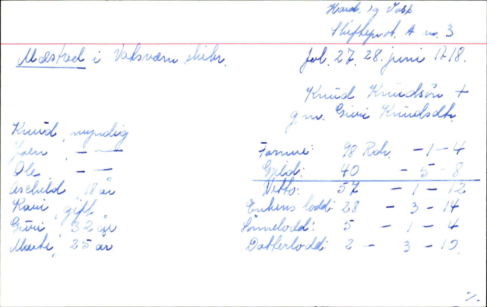 Skiftekort ved Statsarkivet i Bergen, SAB/SKIFTEKORT/002/L0001: Skifteprotokoll nr. 1-3, 1695-1721, p. 1227