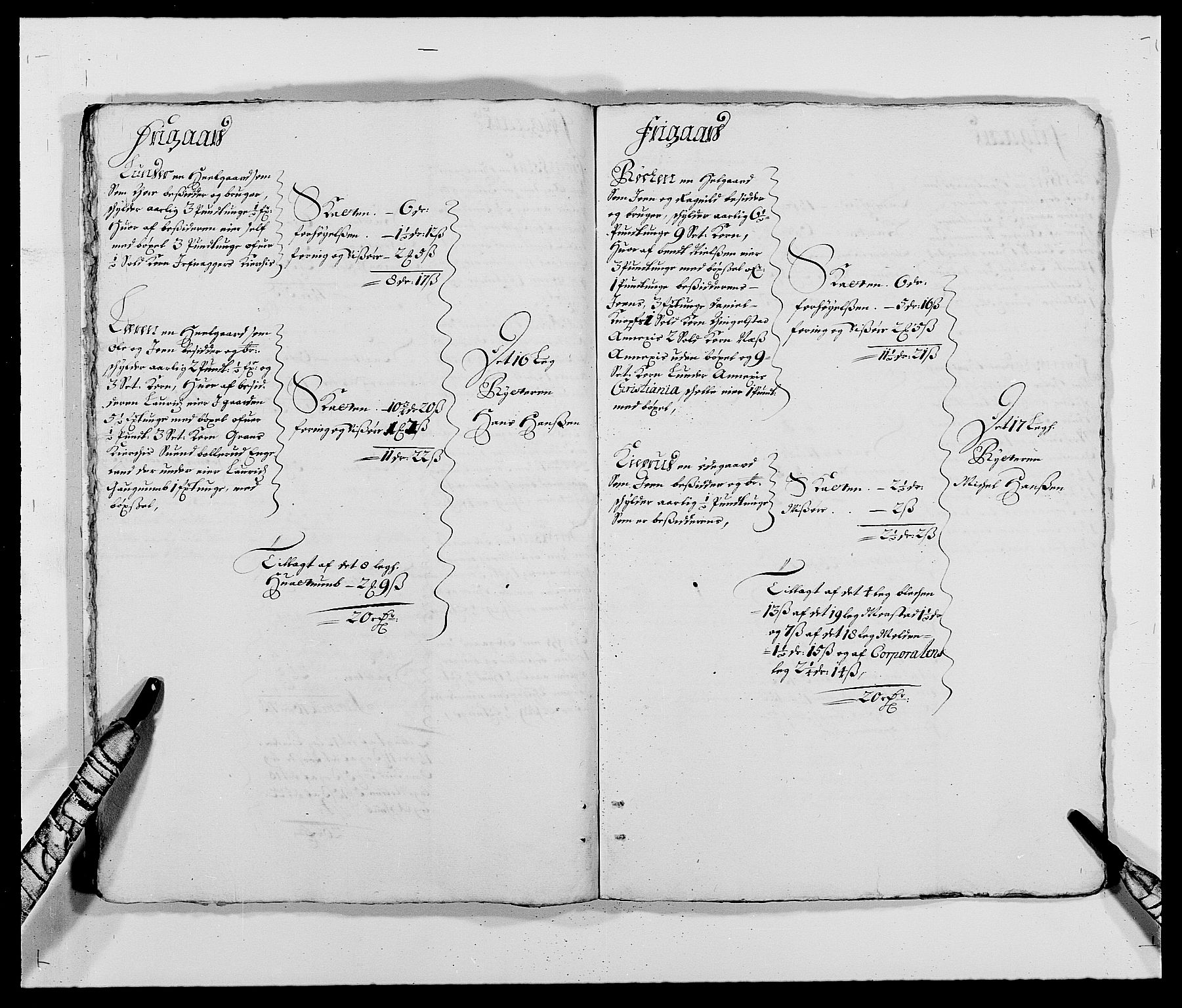 Rentekammeret inntil 1814, Reviderte regnskaper, Fogderegnskap, AV/RA-EA-4092/R18/L1285: Fogderegnskap Hadeland, Toten og Valdres, 1686, p. 270