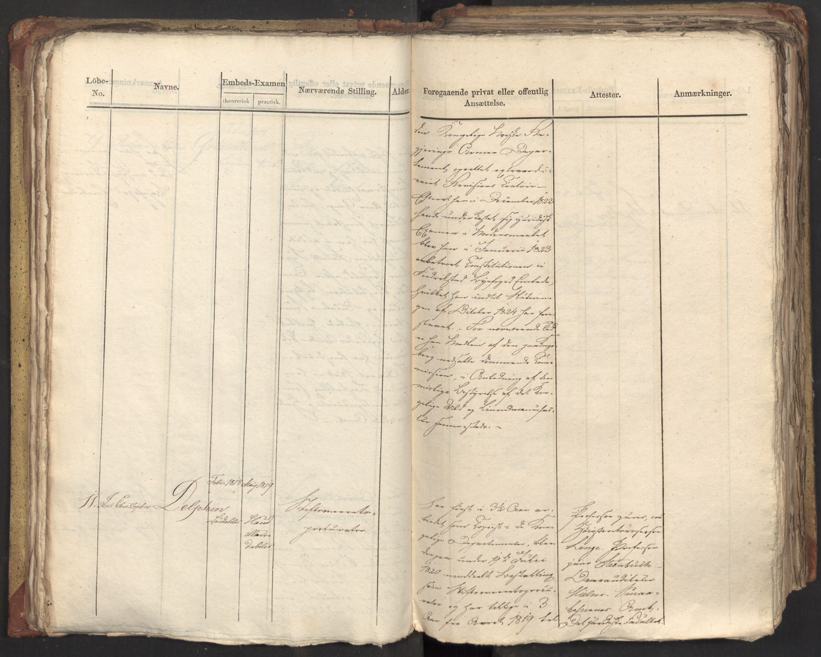 Statsrådsavdelingen i Stockholm, AV/RA-S-1003/D/Da/L0047: Regjeringsinnstillinger nr. 3501-3659, 1826, p. 105