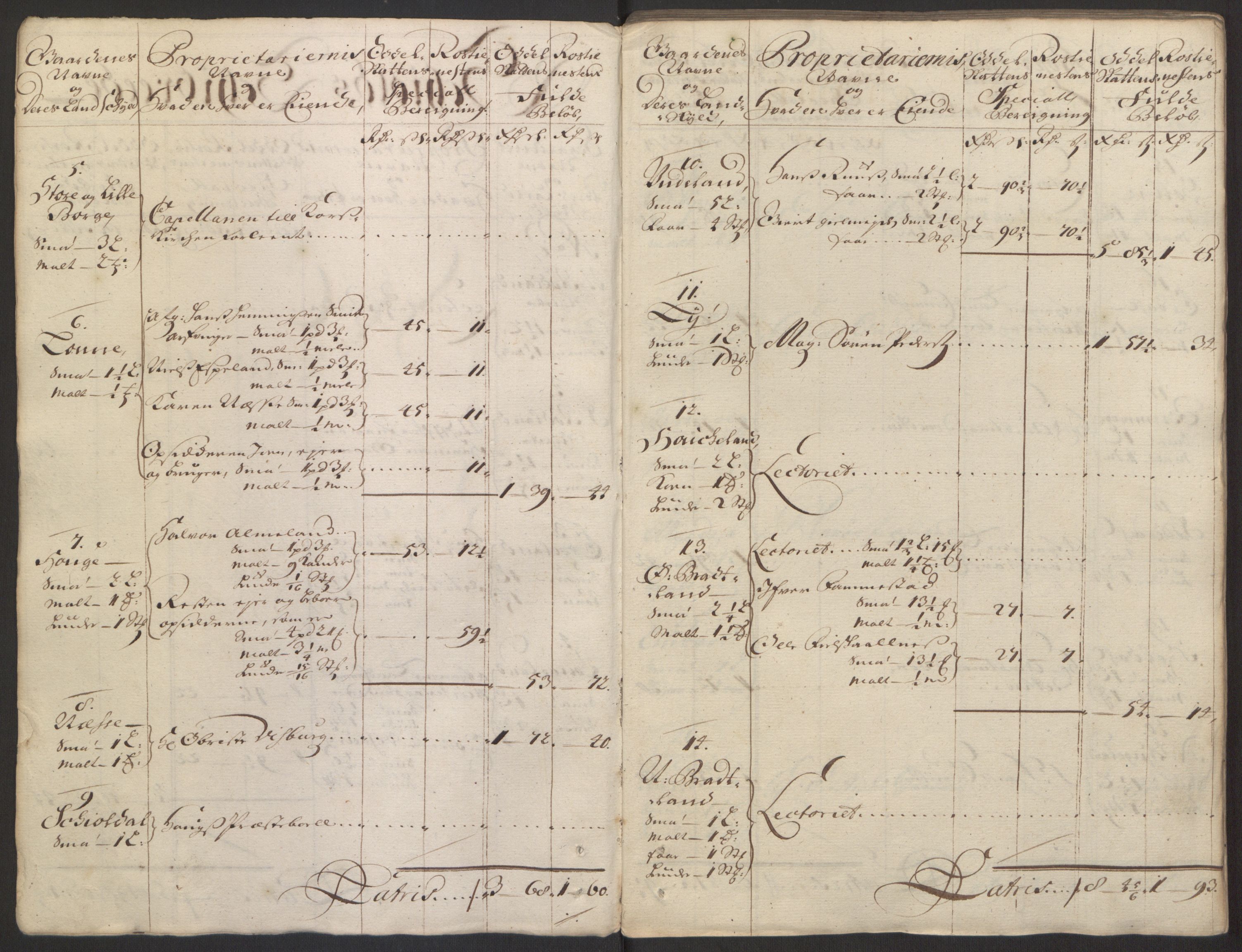 Rentekammeret inntil 1814, Reviderte regnskaper, Fogderegnskap, AV/RA-EA-4092/R51/L3182: Fogderegnskap Nordhordland og Voss, 1694, p. 196