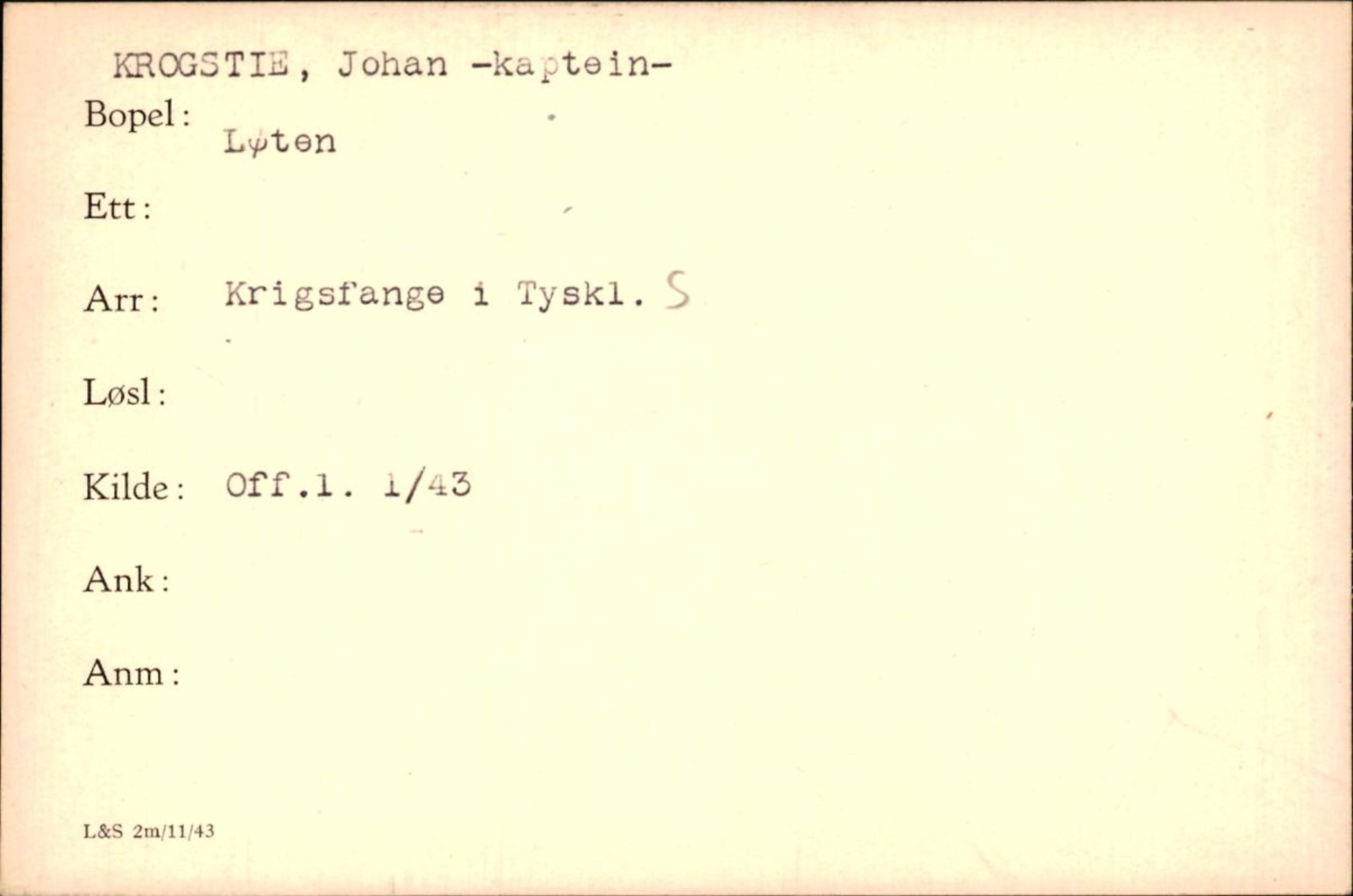 Forsvaret, Forsvarets krigshistoriske avdeling, AV/RA-RAFA-2017/Y/Yf/L0200: II-C-11-2102  -  Norske krigsfanger i Tyskland, 1940-1945, p. 607