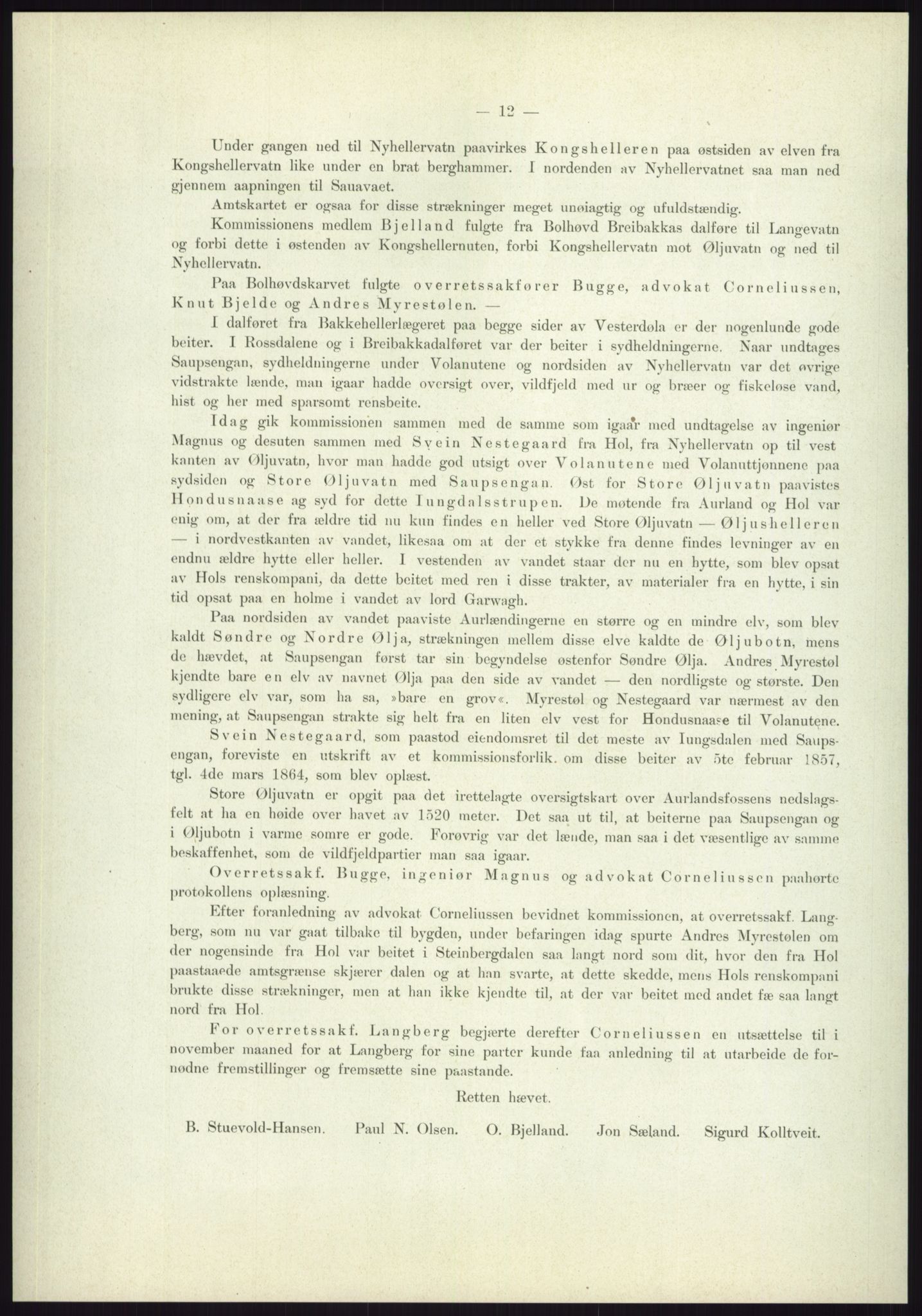 Høyfjellskommisjonen, RA/S-1546/X/Xa/L0001: Nr. 1-33, 1909-1953, p. 3004