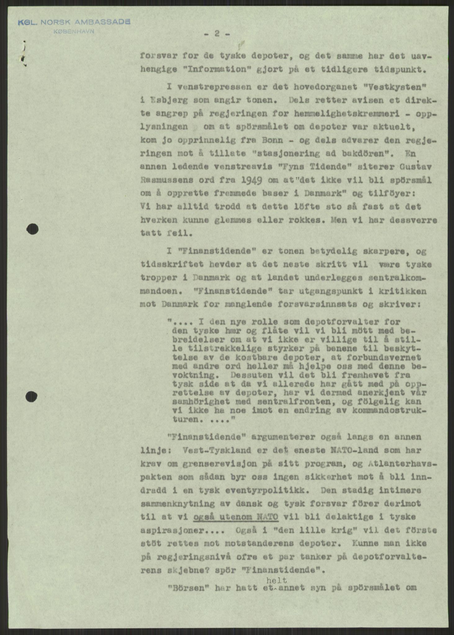 Utenriksdepartementet, RA/S-2259, 1951-1959, p. 167