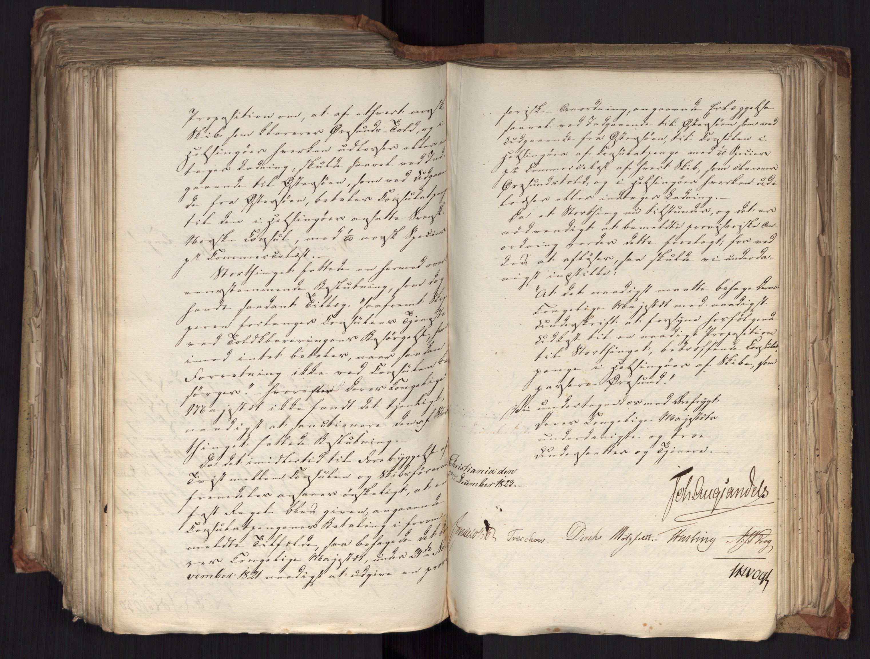 Statsrådsavdelingen i Stockholm, AV/RA-S-1003/D/Da/L0036: Regjeringsinnstillinger nr. 841-1114, 1823, p. 629