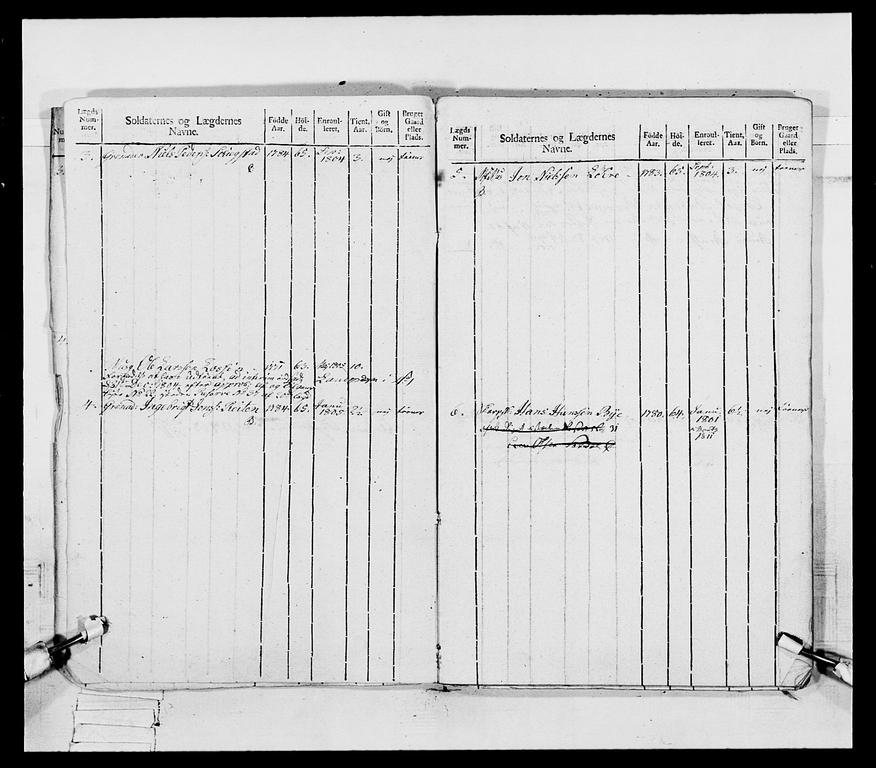 Generalitets- og kommissariatskollegiet, Det kongelige norske kommissariatskollegium, AV/RA-EA-5420/E/Eh/L0075b: 1. Trondheimske nasjonale infanteriregiment, 1807, p. 235