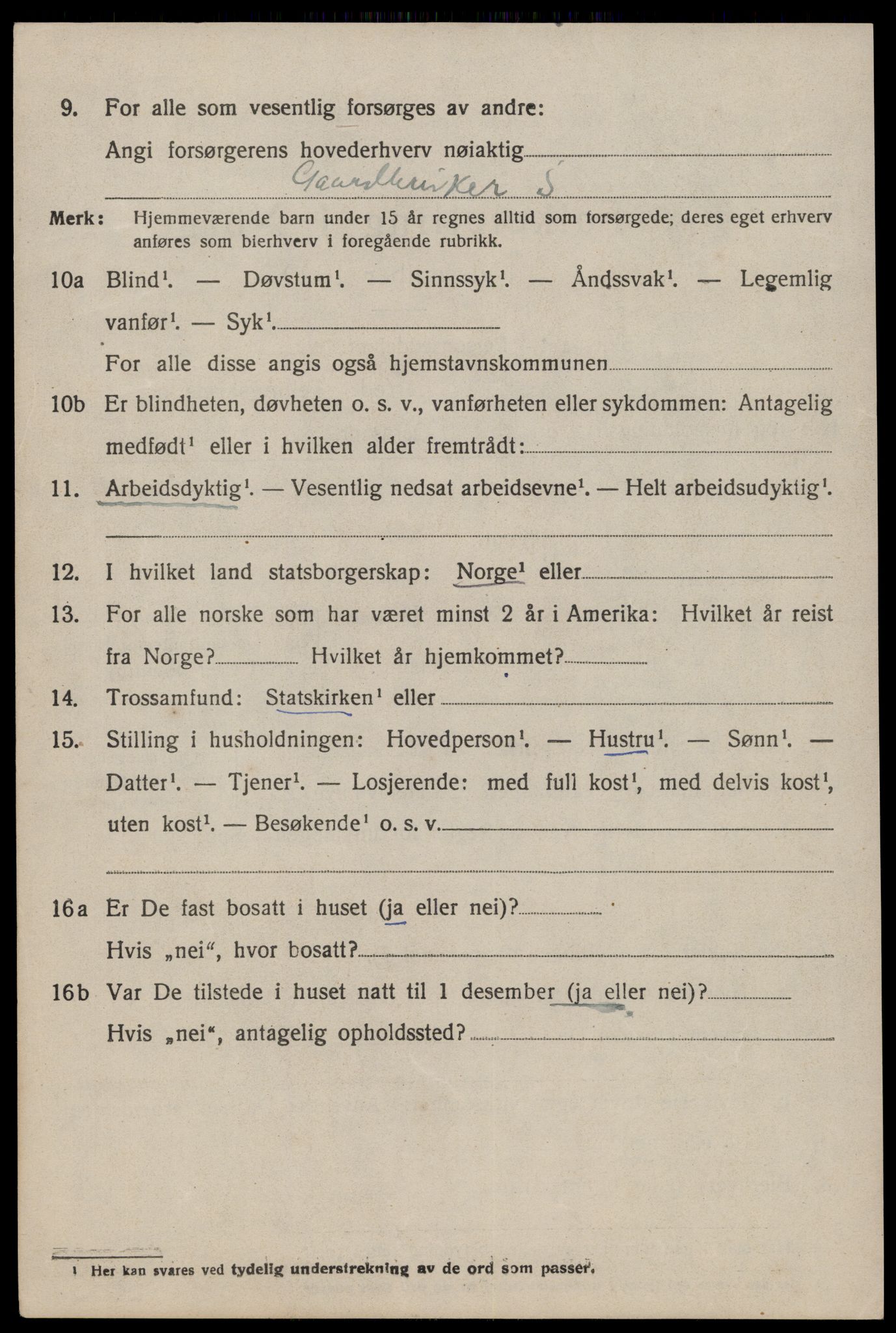 SAST, 1920 census for Hjelmeland, 1920, p. 828