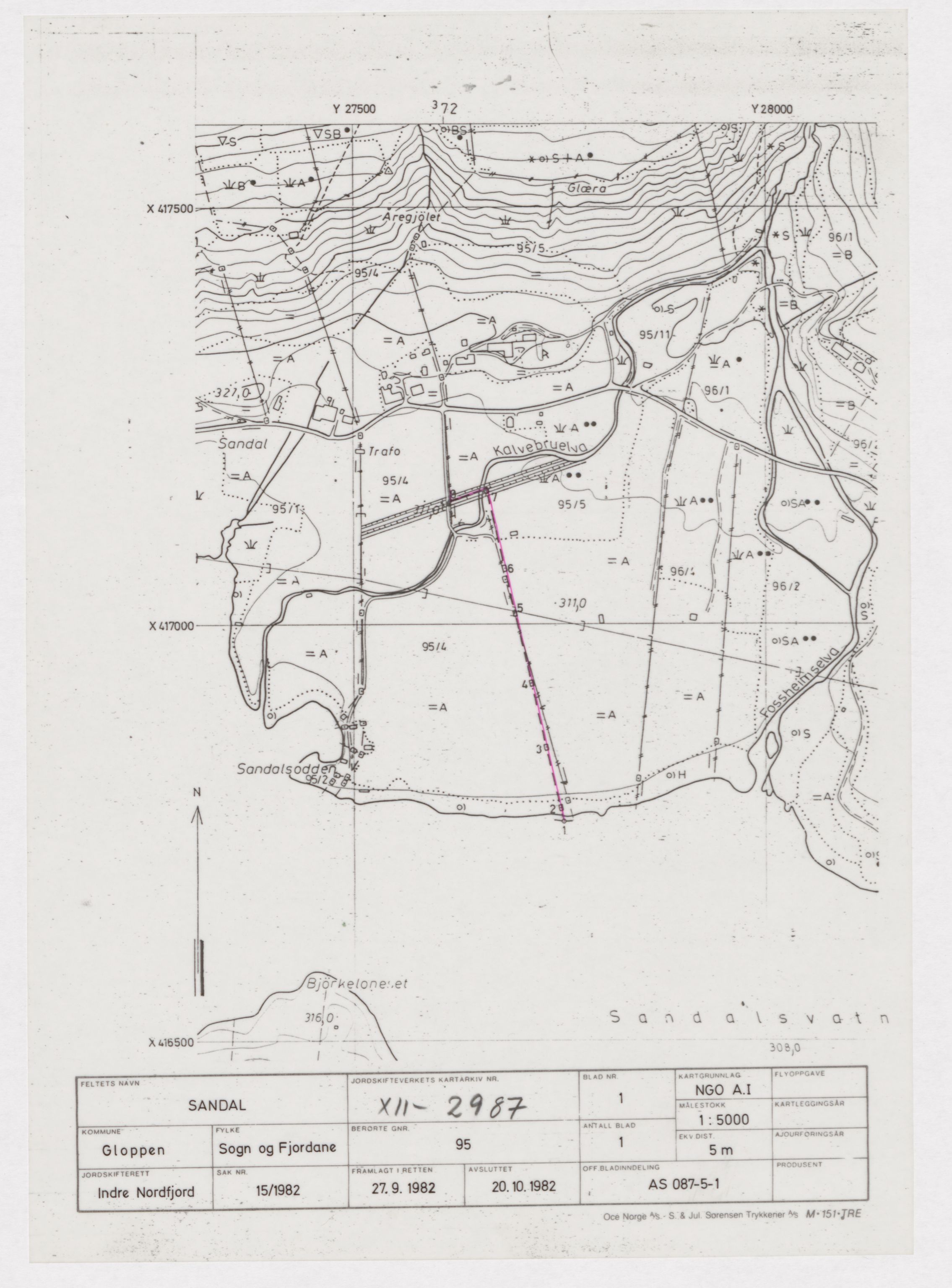 Jordskifteverkets kartarkiv, AV/RA-S-3929/T, 1859-1988, p. 3668