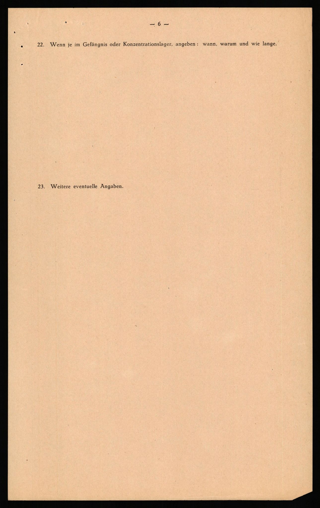 Forsvaret, Forsvarets overkommando II, RA/RAFA-3915/D/Db/L0035: CI Questionaires. Tyske okkupasjonsstyrker i Norge. Tyskere., 1945-1946, p. 389