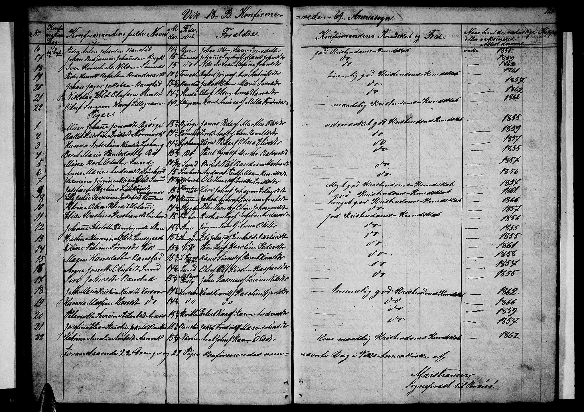 Ministerialprotokoller, klokkerbøker og fødselsregistre - Nordland, AV/SAT-A-1459/812/L0187: Parish register (copy) no. 812C05, 1850-1883, p. 124