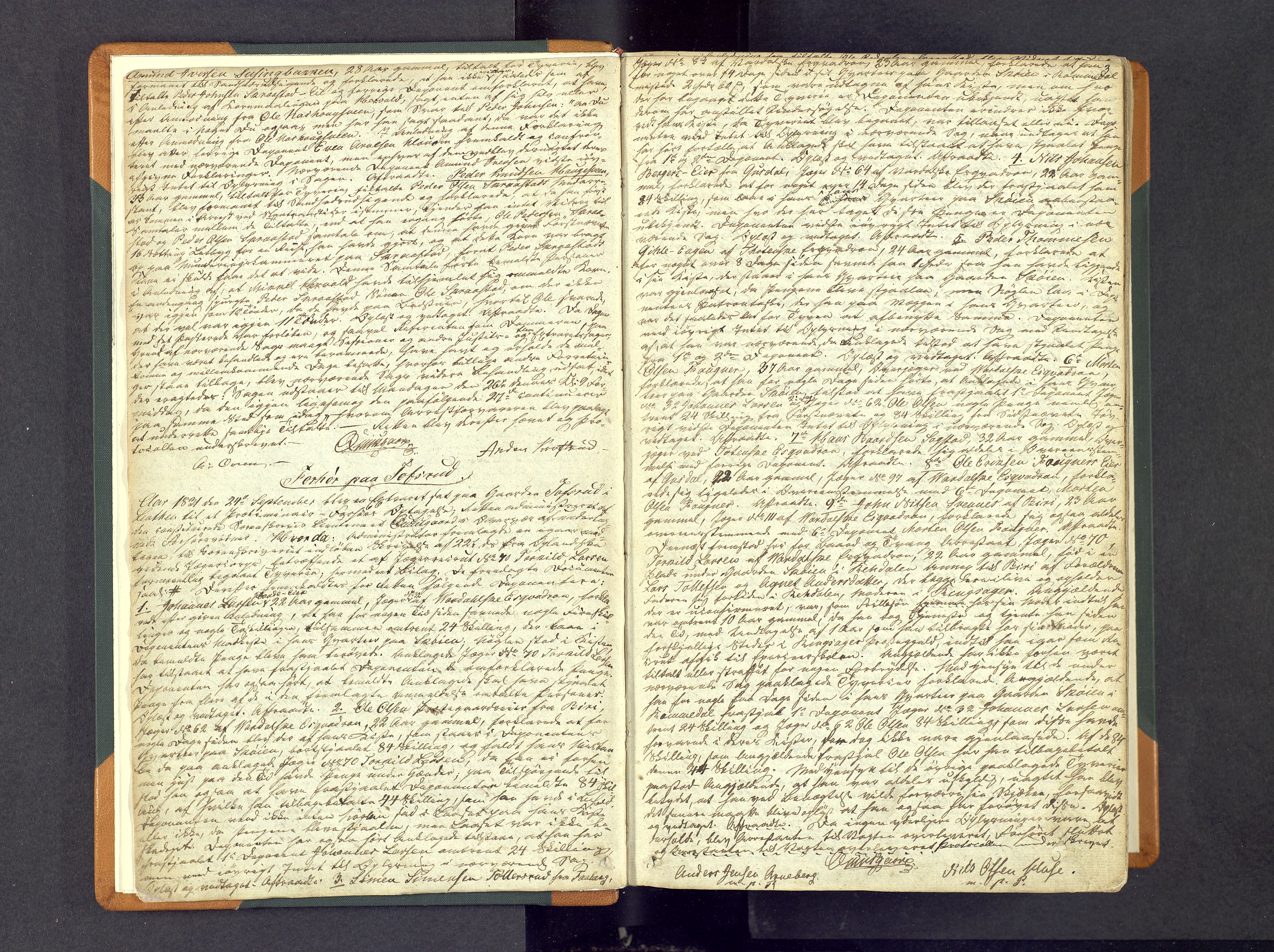 Sør-Hedmark sorenskriveri, AV/SAH-TING-014/G/Gc/Gca/L0006: Ekstrarettsprotokoll, 1831-1837, p. 2b-3a