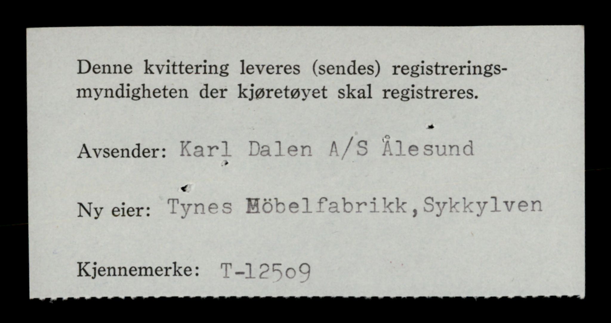 Møre og Romsdal vegkontor - Ålesund trafikkstasjon, AV/SAT-A-4099/F/Fe/L0034: Registreringskort for kjøretøy T 12500 - T 12652, 1927-1998, p. 208