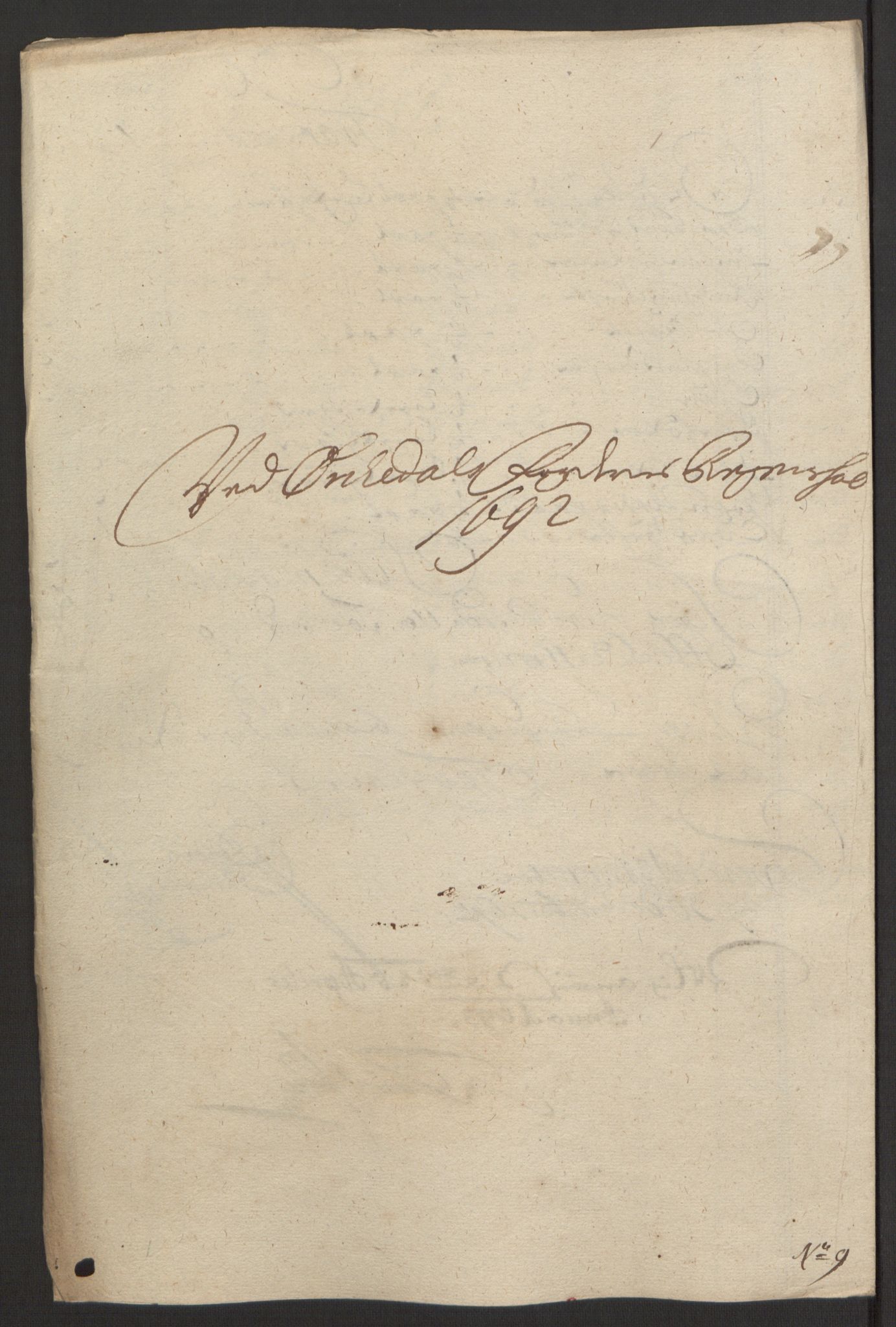 Rentekammeret inntil 1814, Reviderte regnskaper, Fogderegnskap, RA/EA-4092/R58/L3937: Fogderegnskap Orkdal, 1691-1692, p. 235
