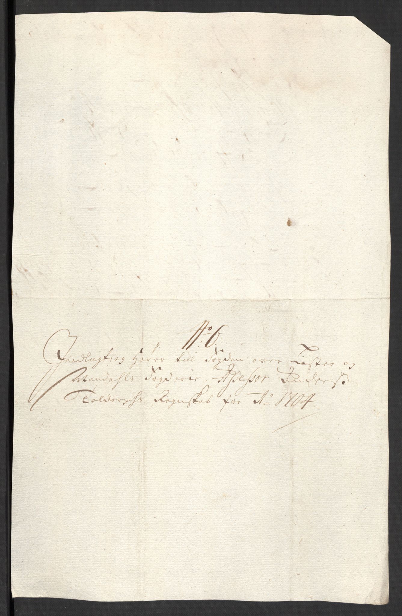 Rentekammeret inntil 1814, Reviderte regnskaper, Fogderegnskap, RA/EA-4092/R43/L2550: Fogderegnskap Lista og Mandal, 1703-1704, p. 257